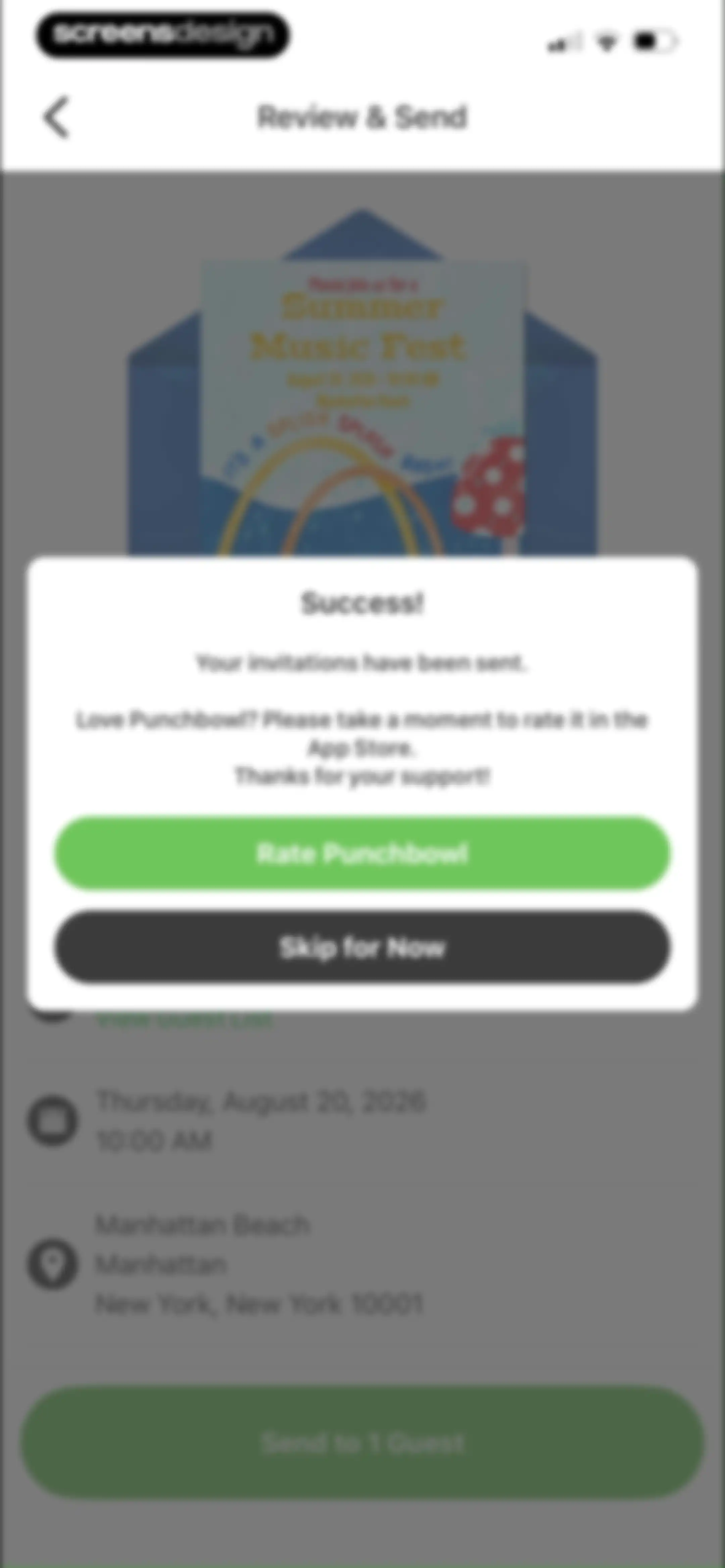 Punchbowl: Invitations & Cards screen 53