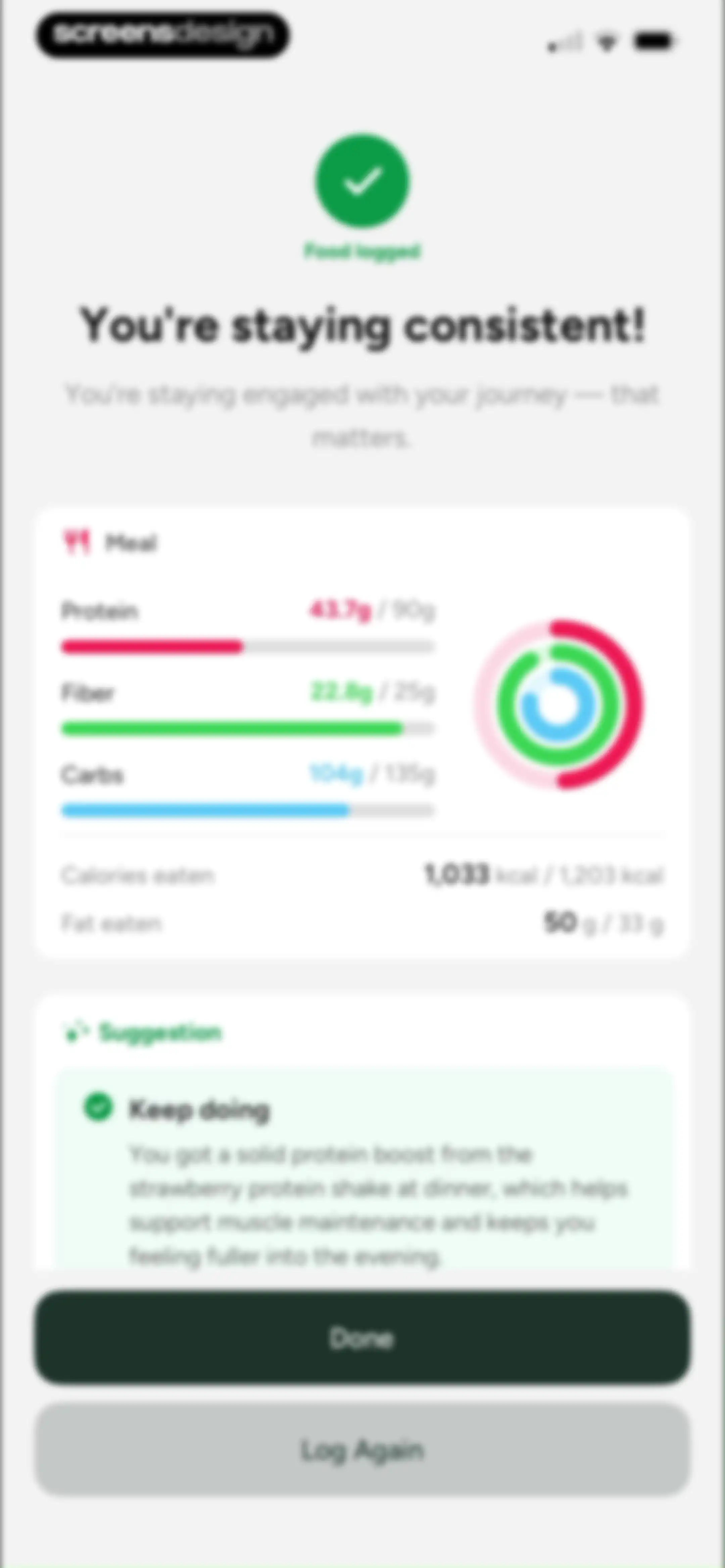 Glowise: GLP-1 Tracker & Diary screen 106