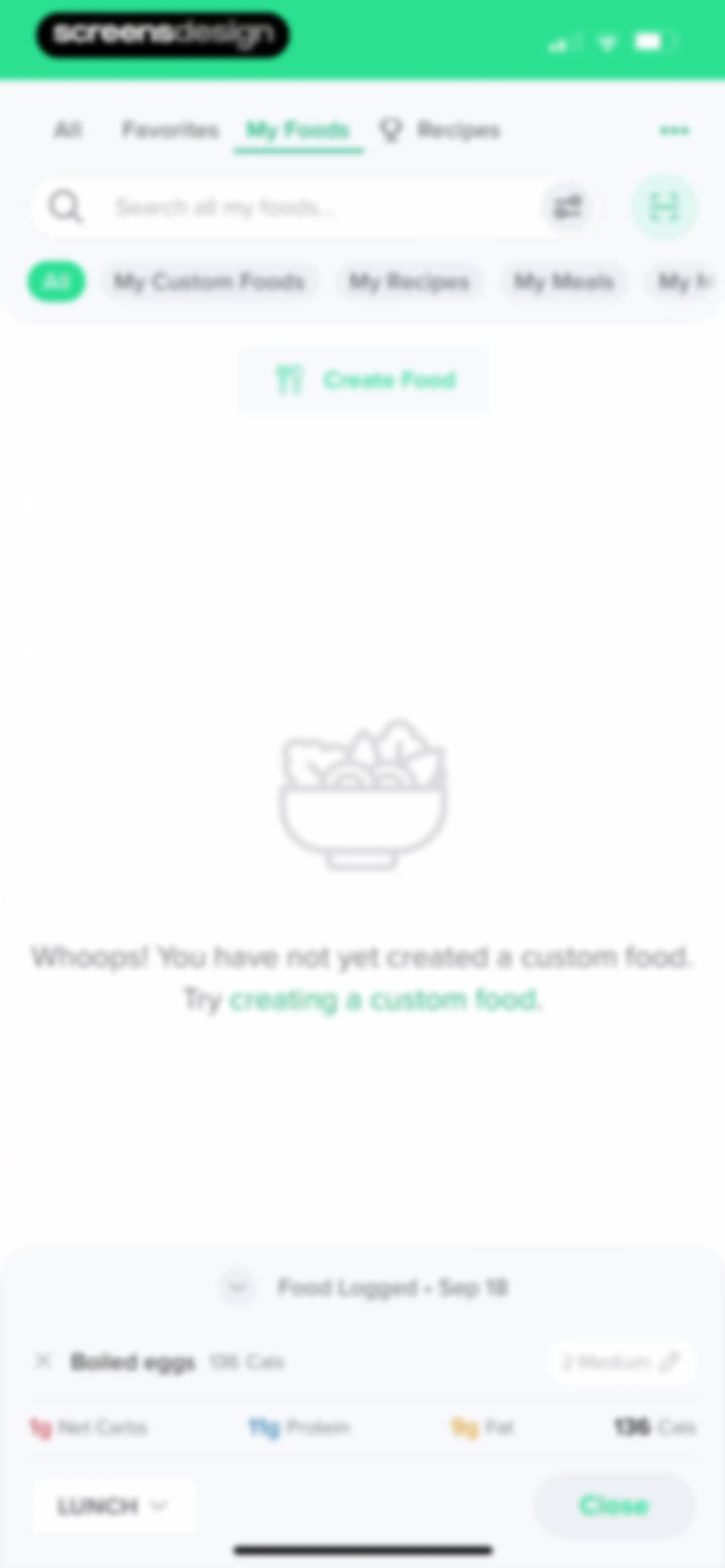Carb Manager: Keto & Macro Log screen 97
