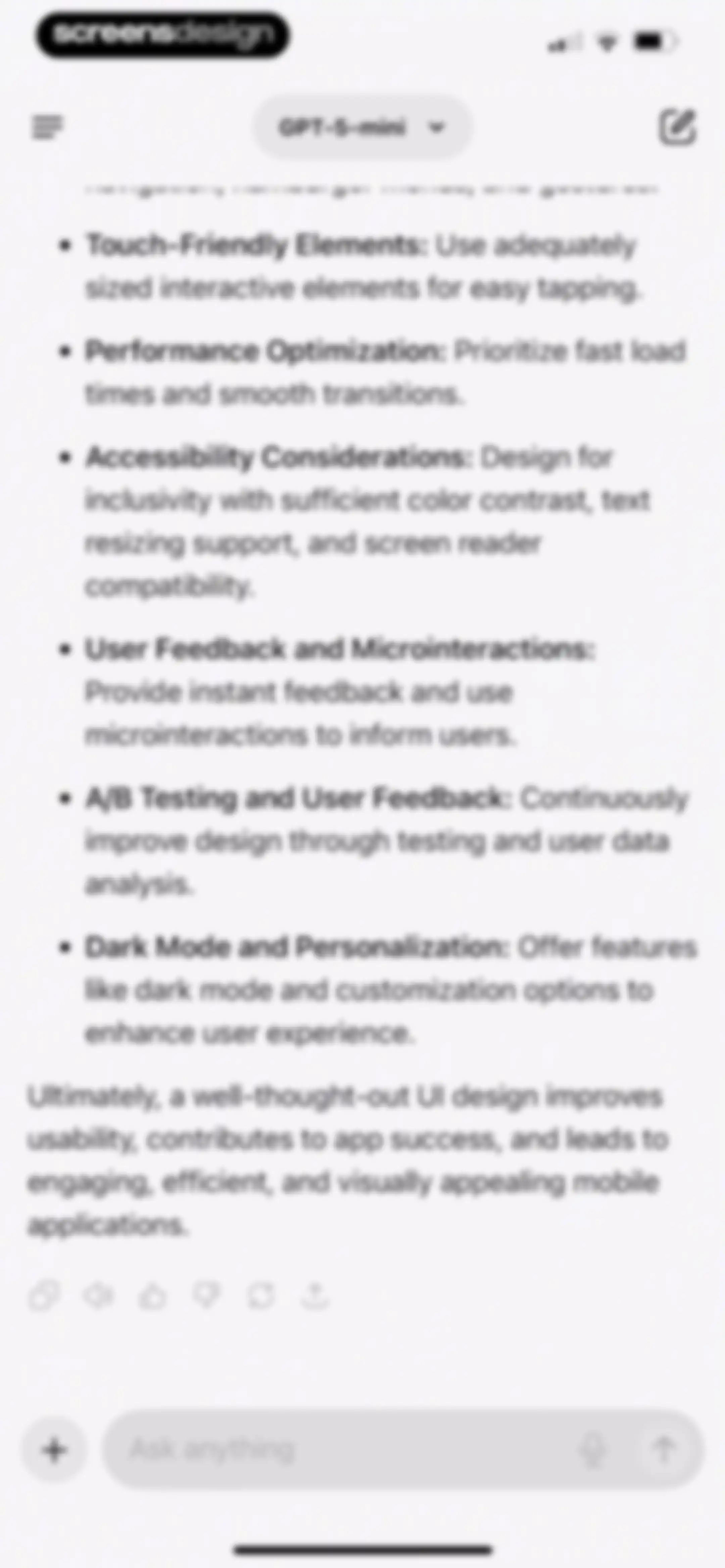 Chatbot AI Assistant ChatPrime screen 39