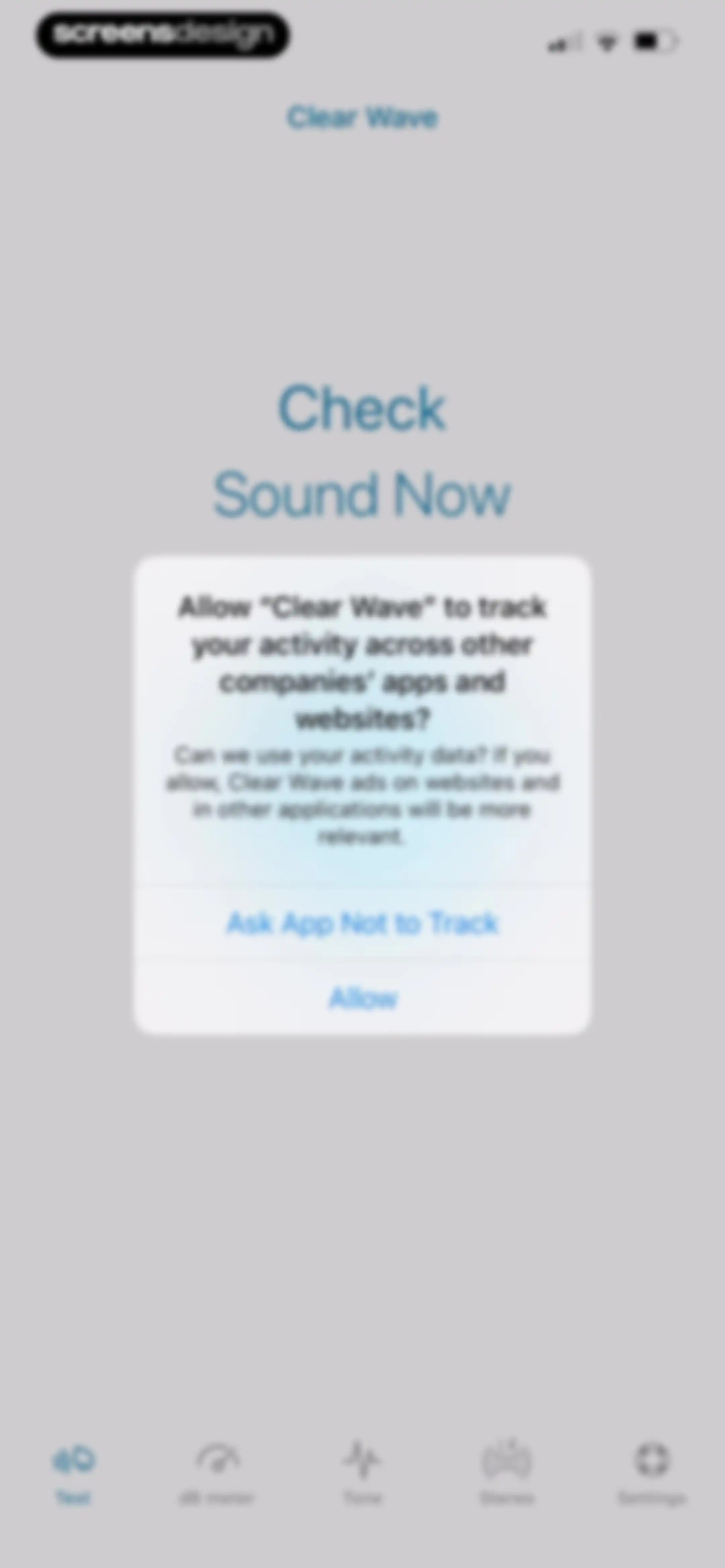 Clear Wave screen 8