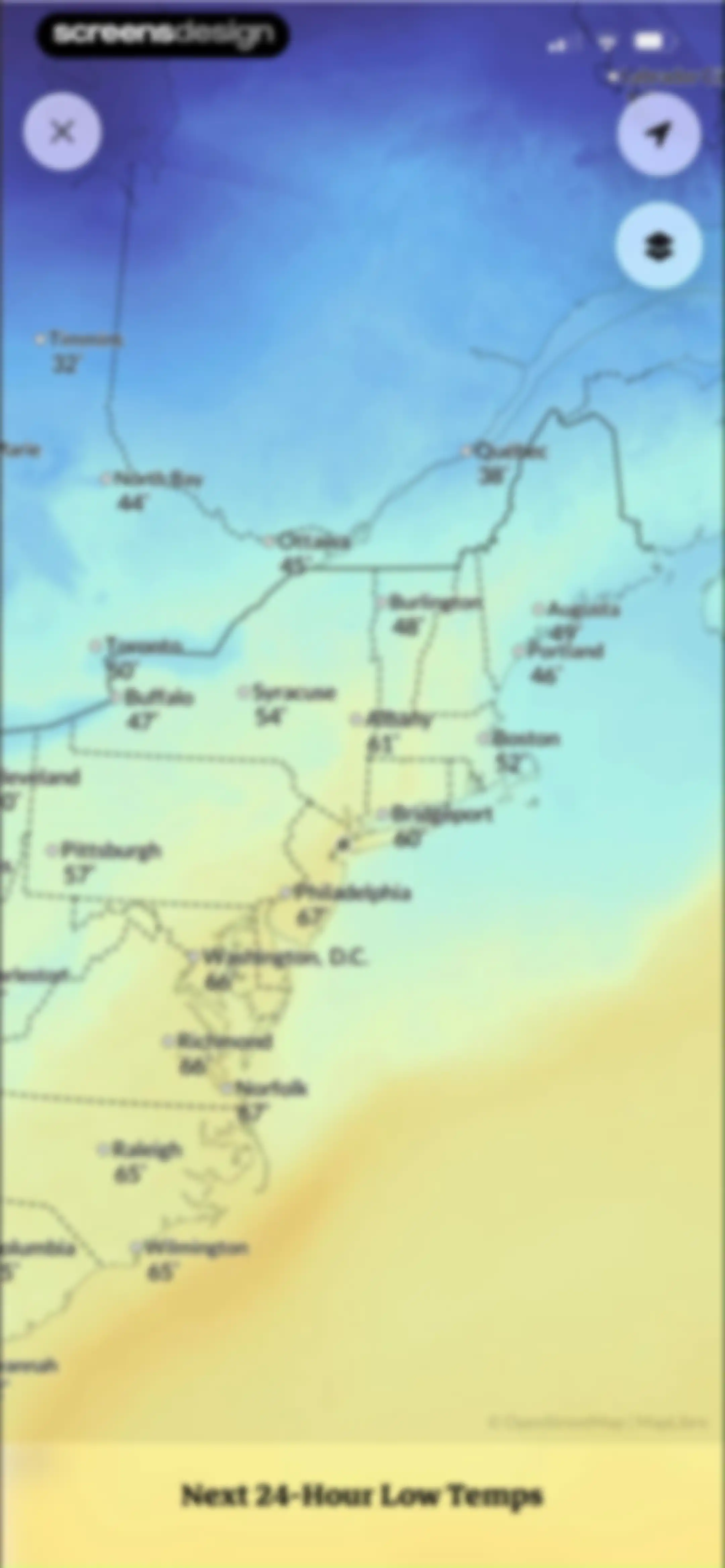 Acme Weather screen 36