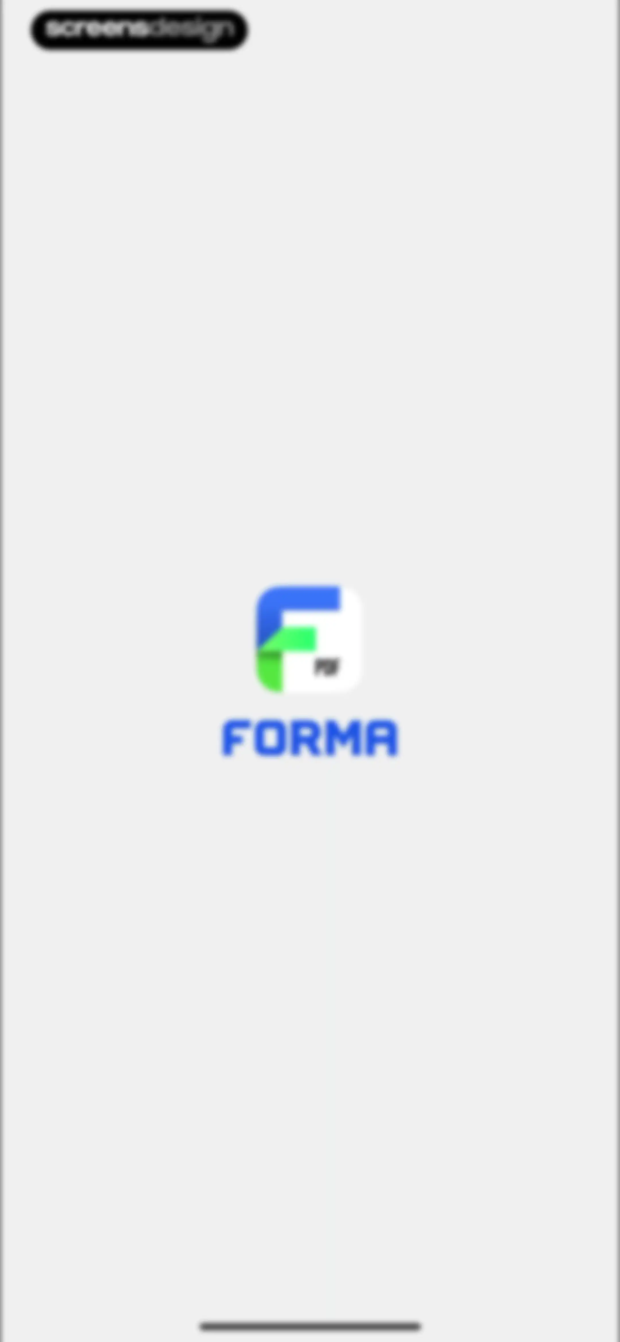 Forma: PDF Document Editor screen 1