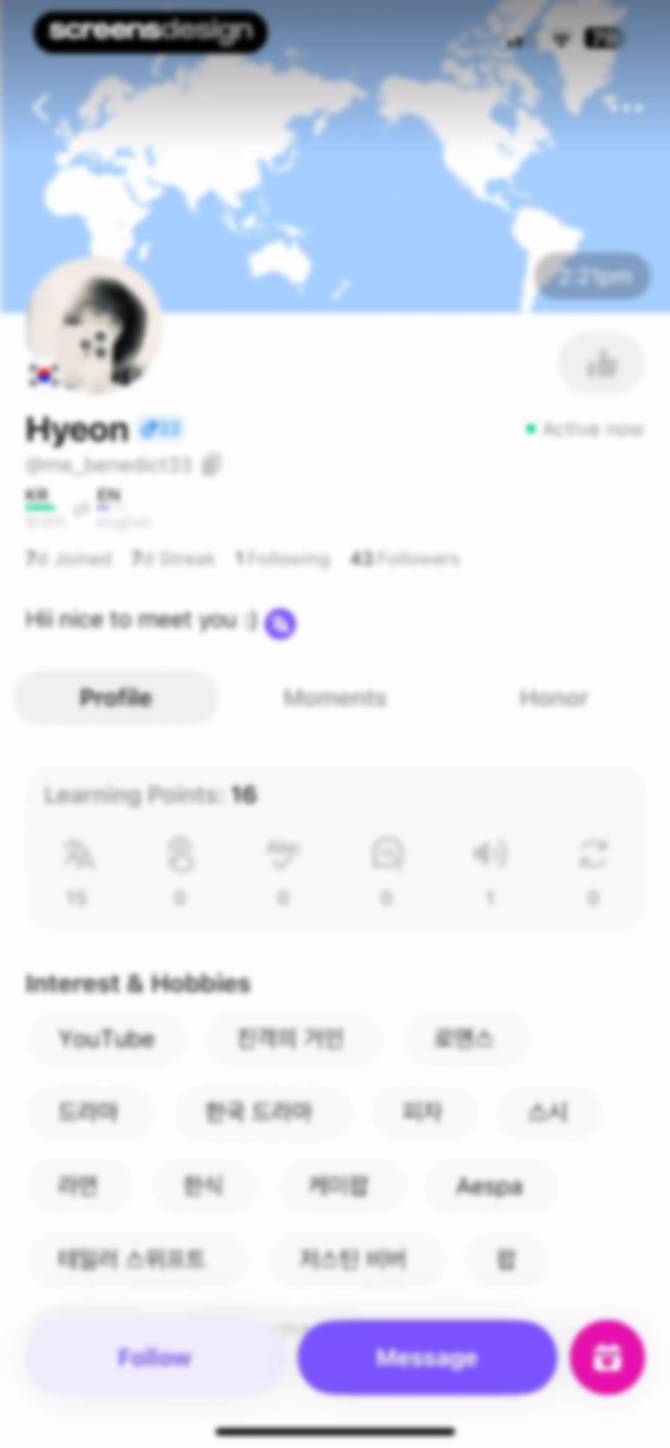 HelloTalk - Language Learning screen 21