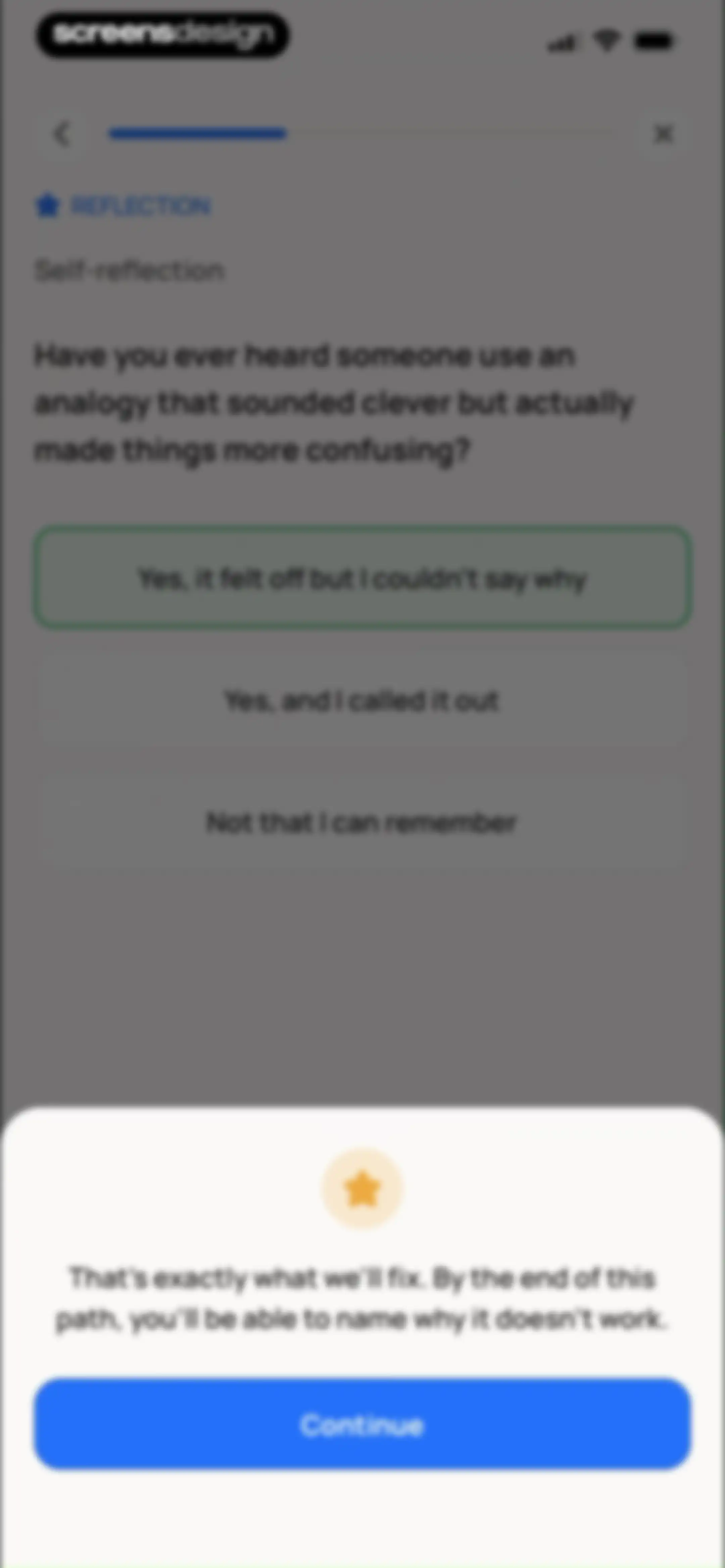 Wellspoken: Articulation Coach screen 111