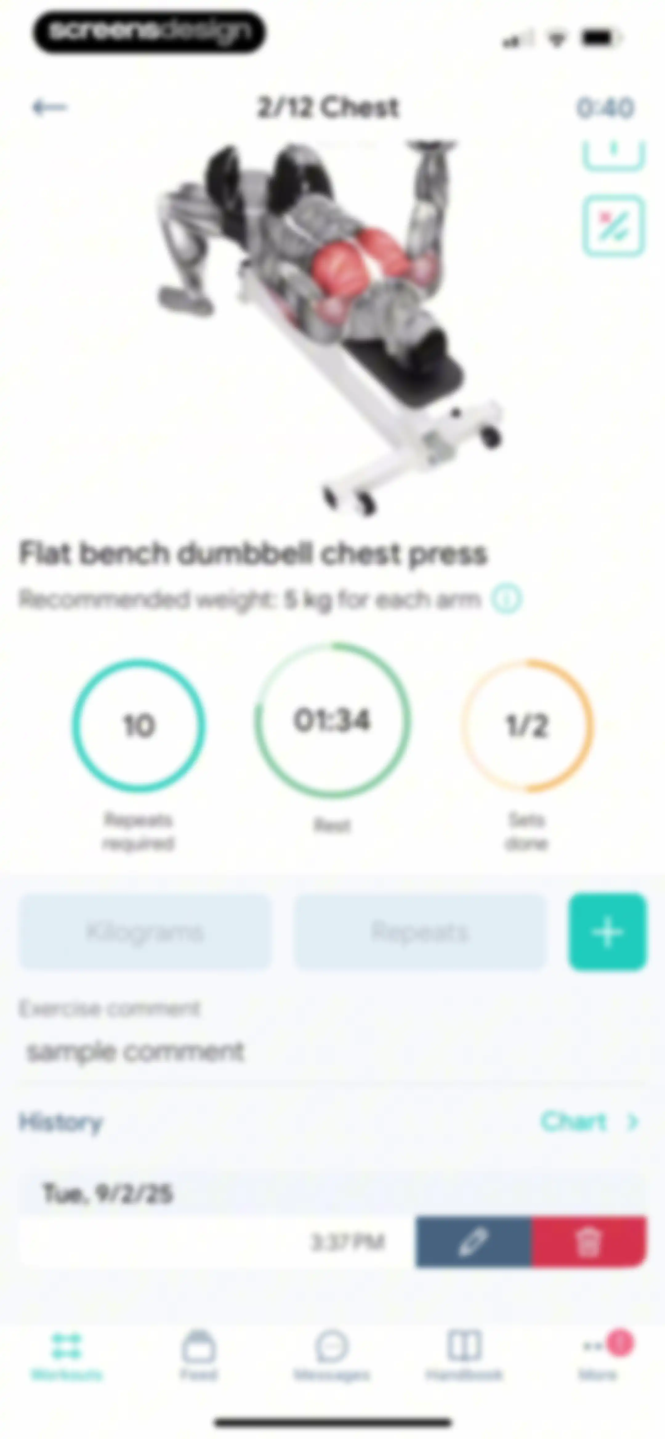 Fitness App: Gym Workout Plan screen 52