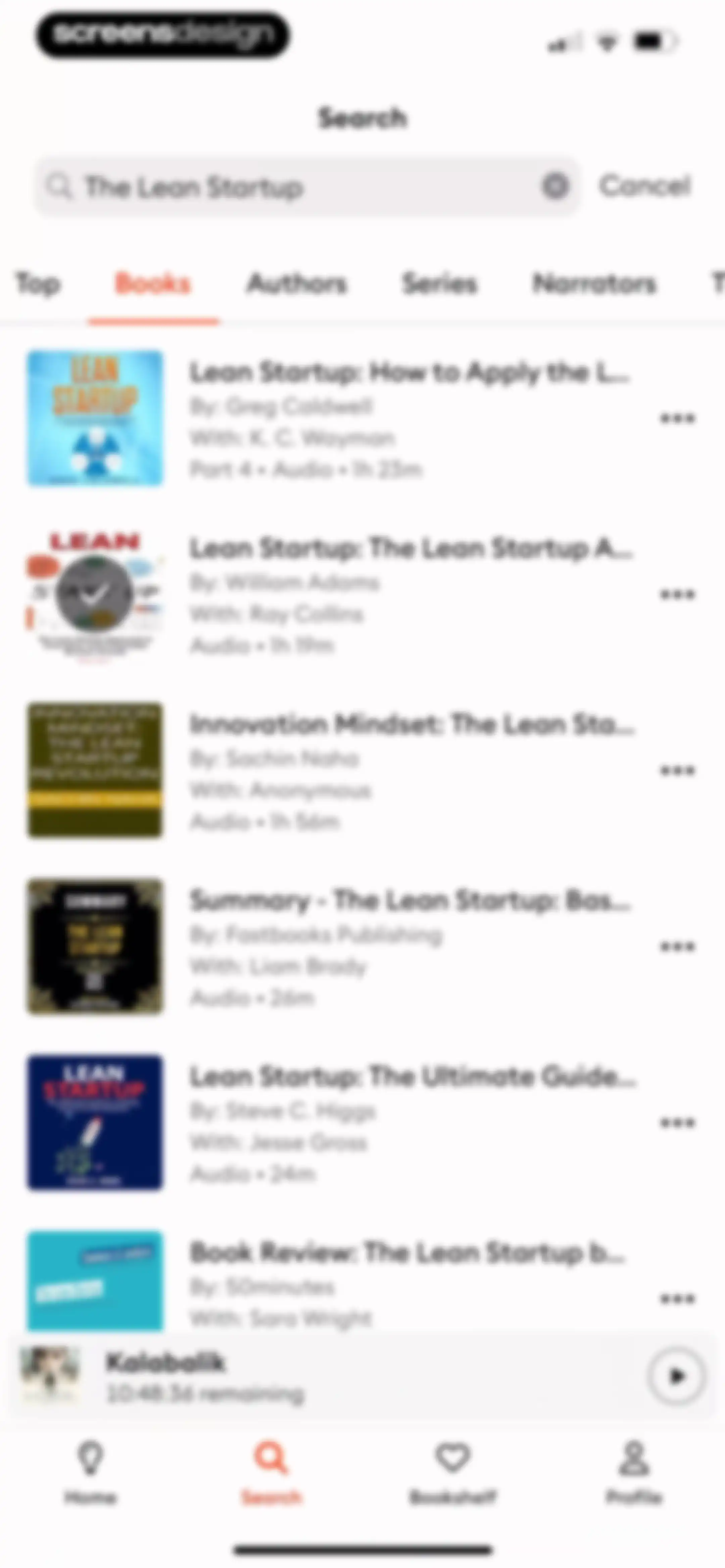 Storytel - Audiobooks Library screen 90