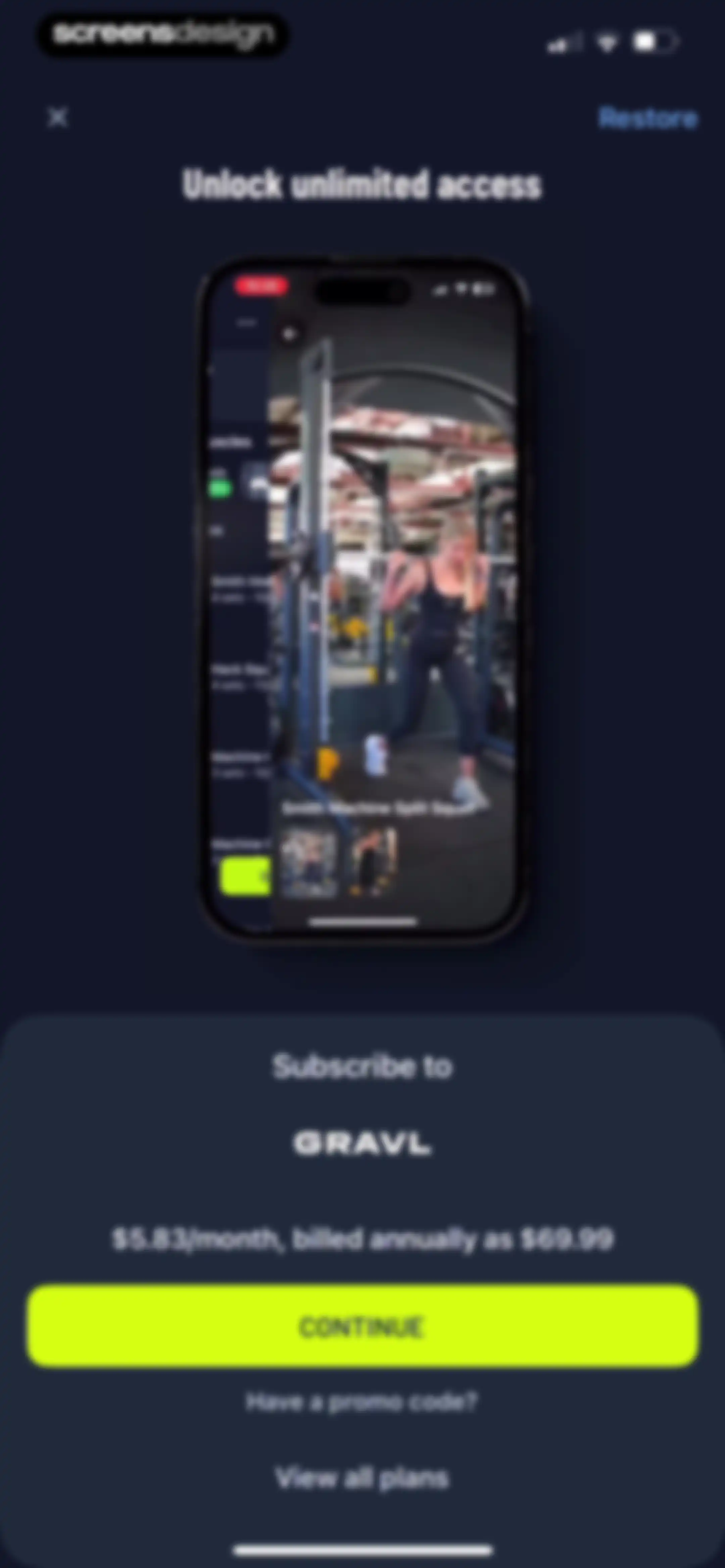Personal Trainer: Gravl screen 31