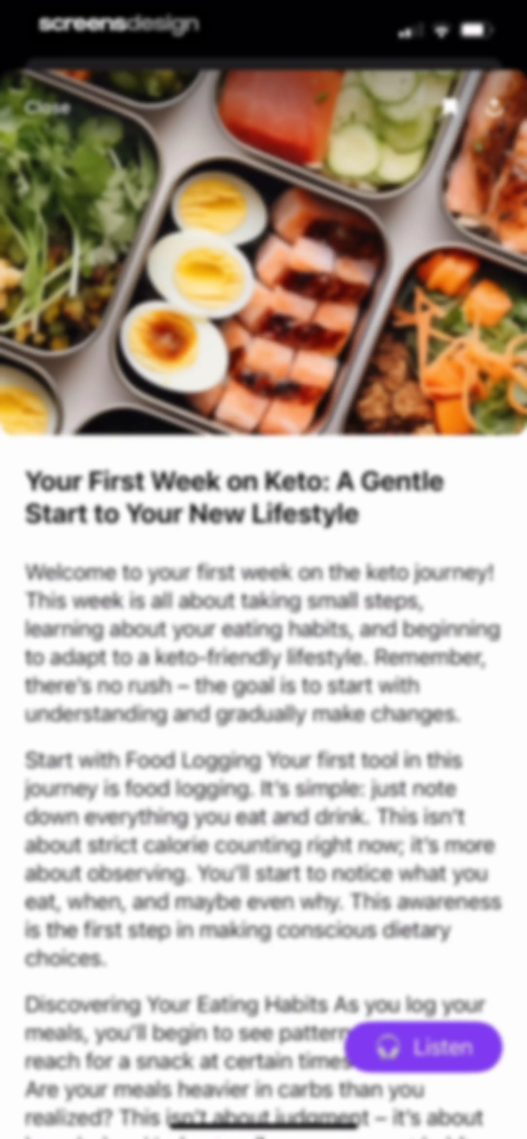 Keto Diet App － Carb Tracker screen 101