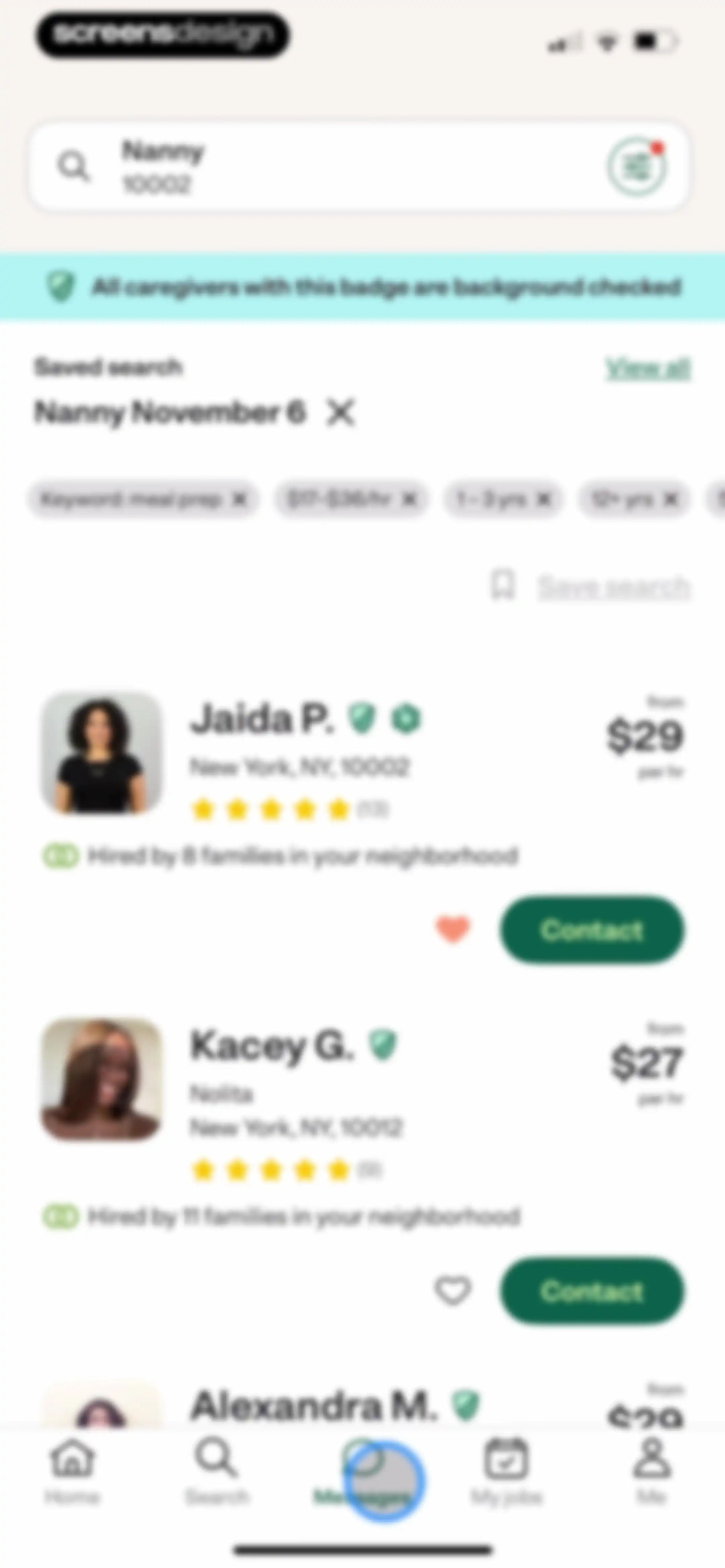 Care.com: Hire Caregivers screen 63