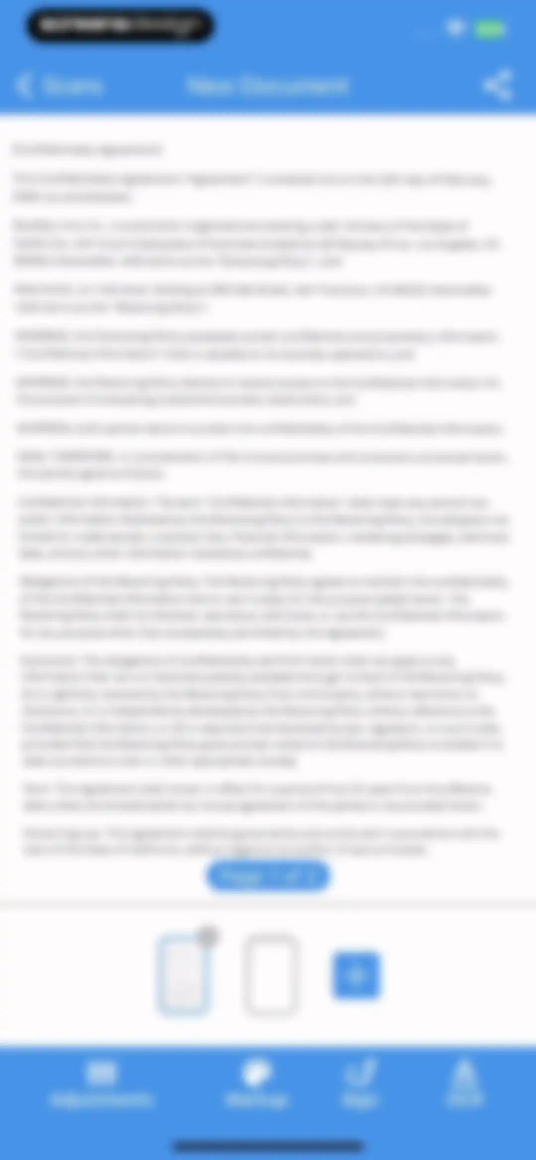 PDF & Document Scanner. screen 9