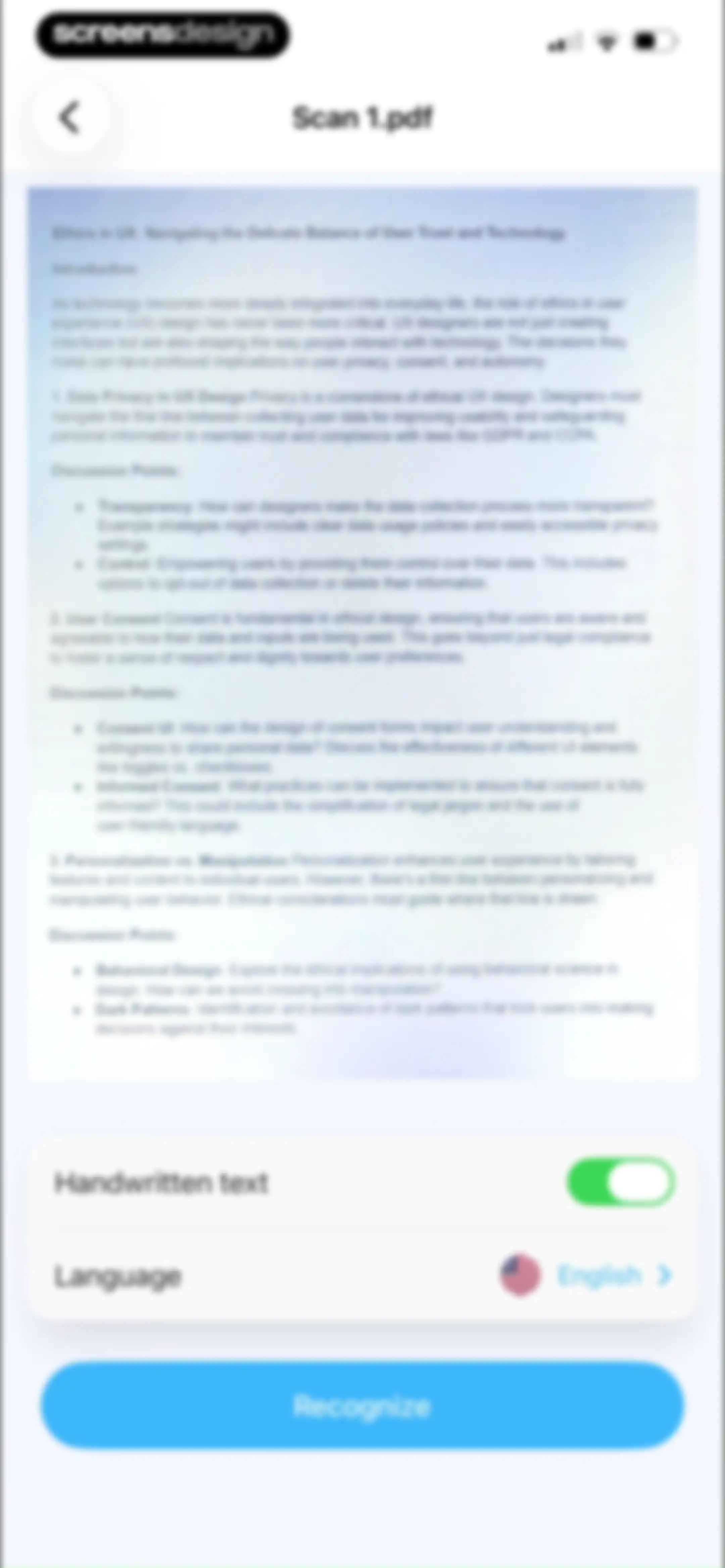 QR Code Reader & PDF Scanner screen 39