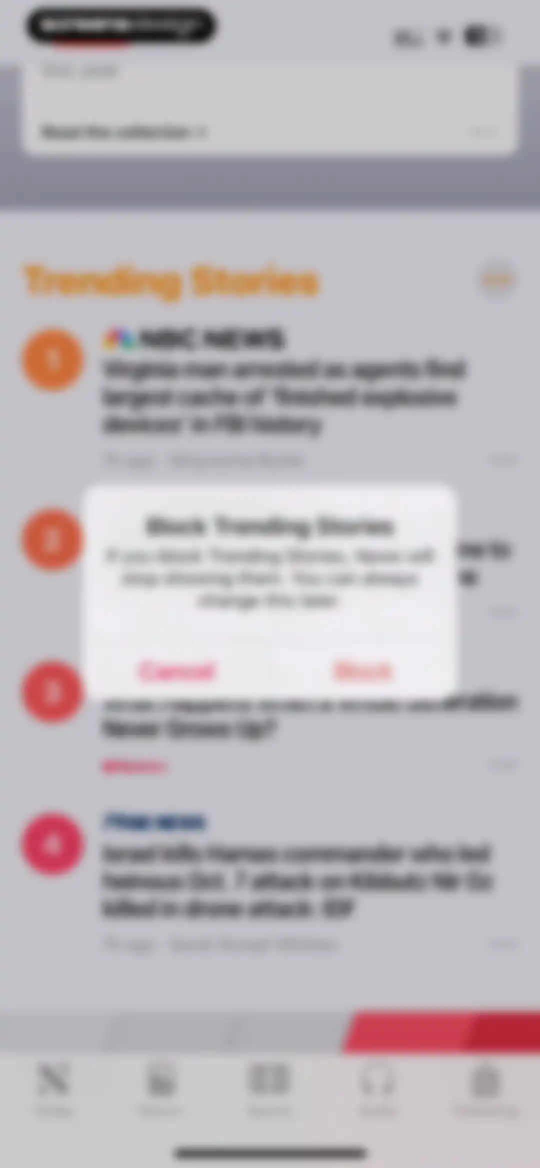 Apple News screen 42