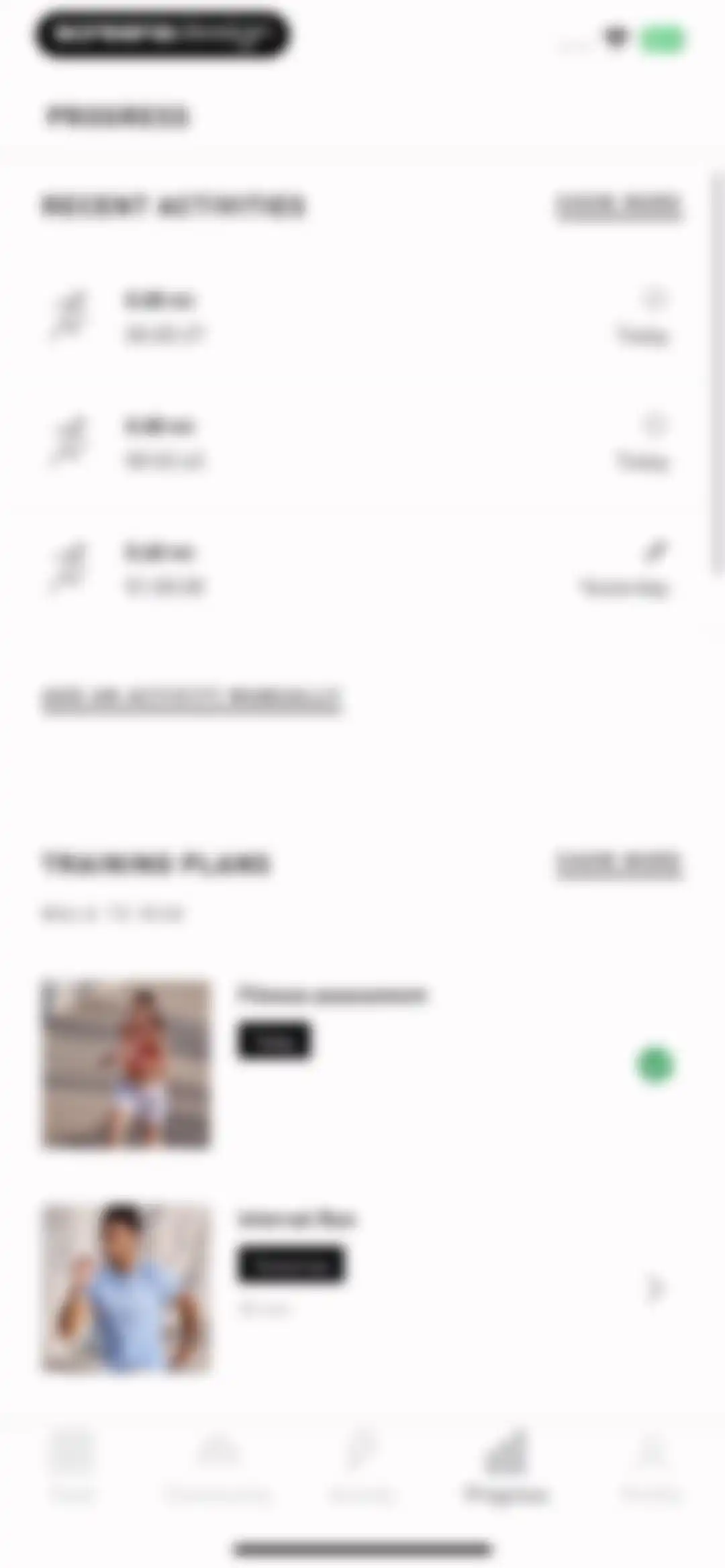 adidas Running: Run tracker screen 135