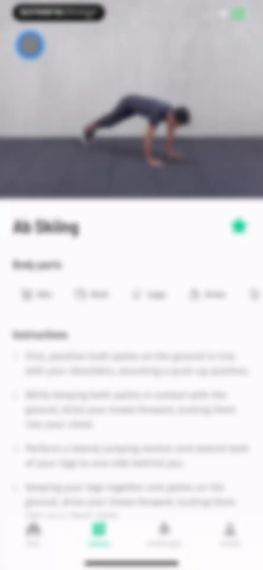 30 Day Fitness - Home Workout screen 56