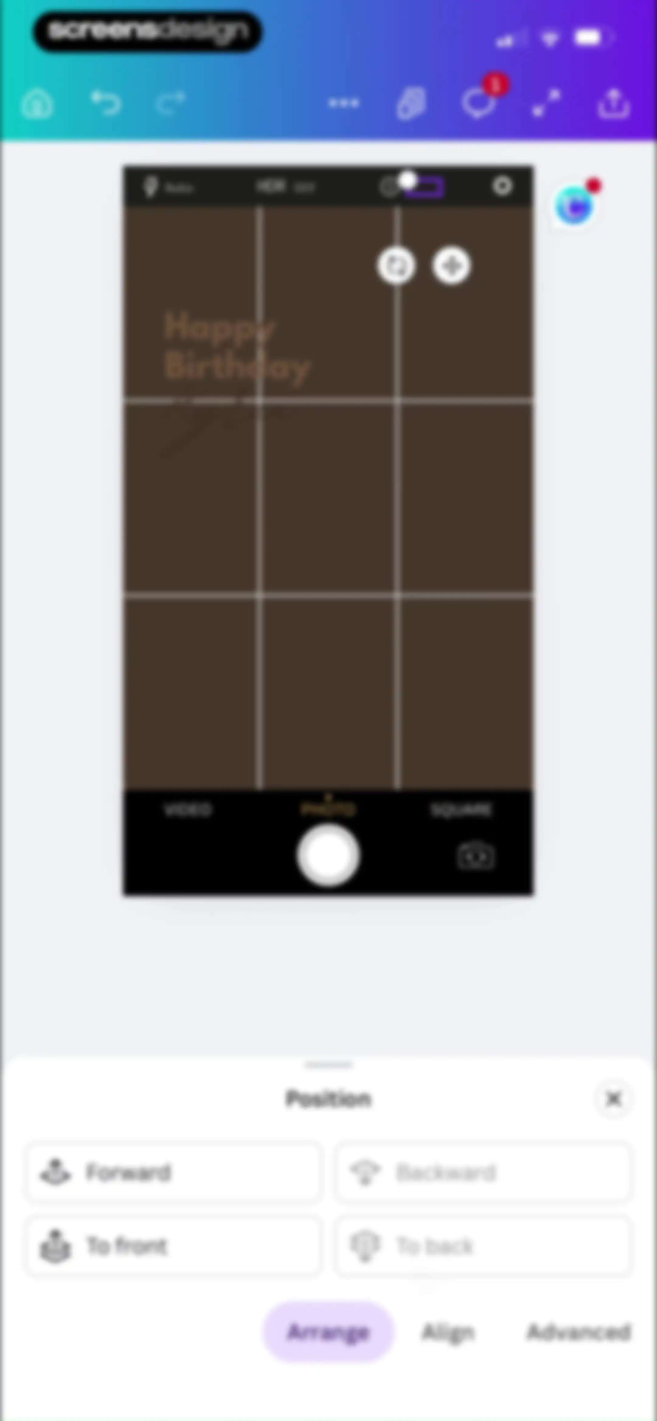 Canva: AI Video & Photo Editor screen 79