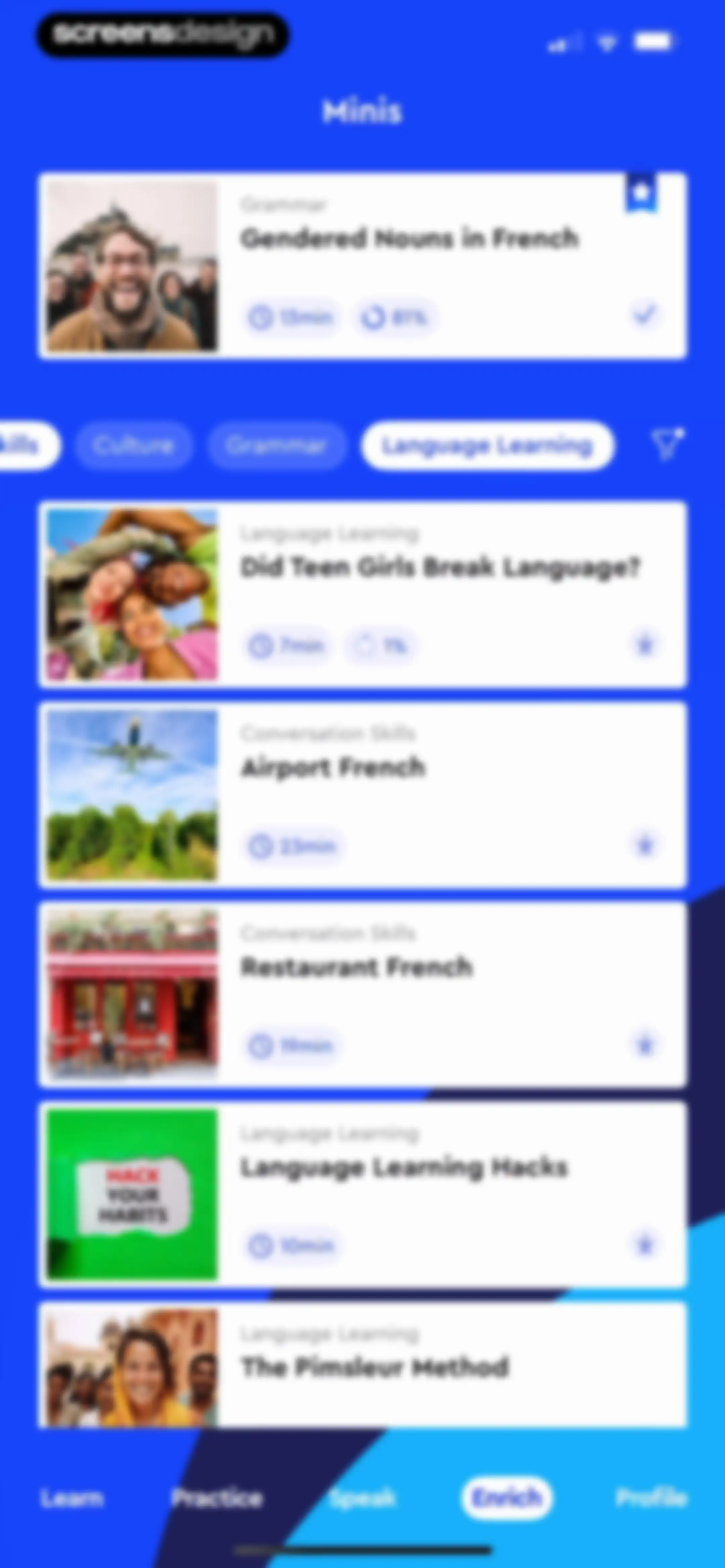 Pimsleur | Language Learning screen 175