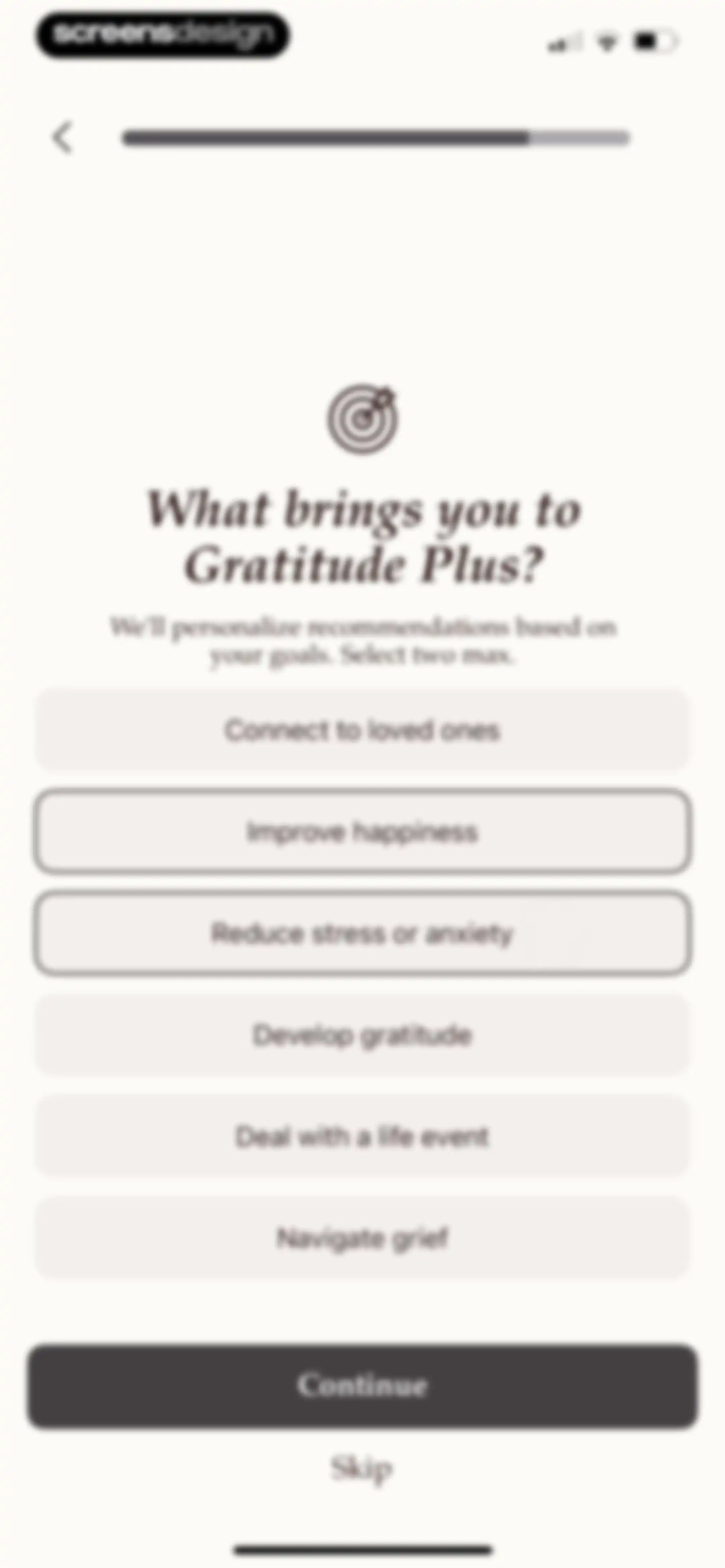 Gratitude Plus – Journal screen 8