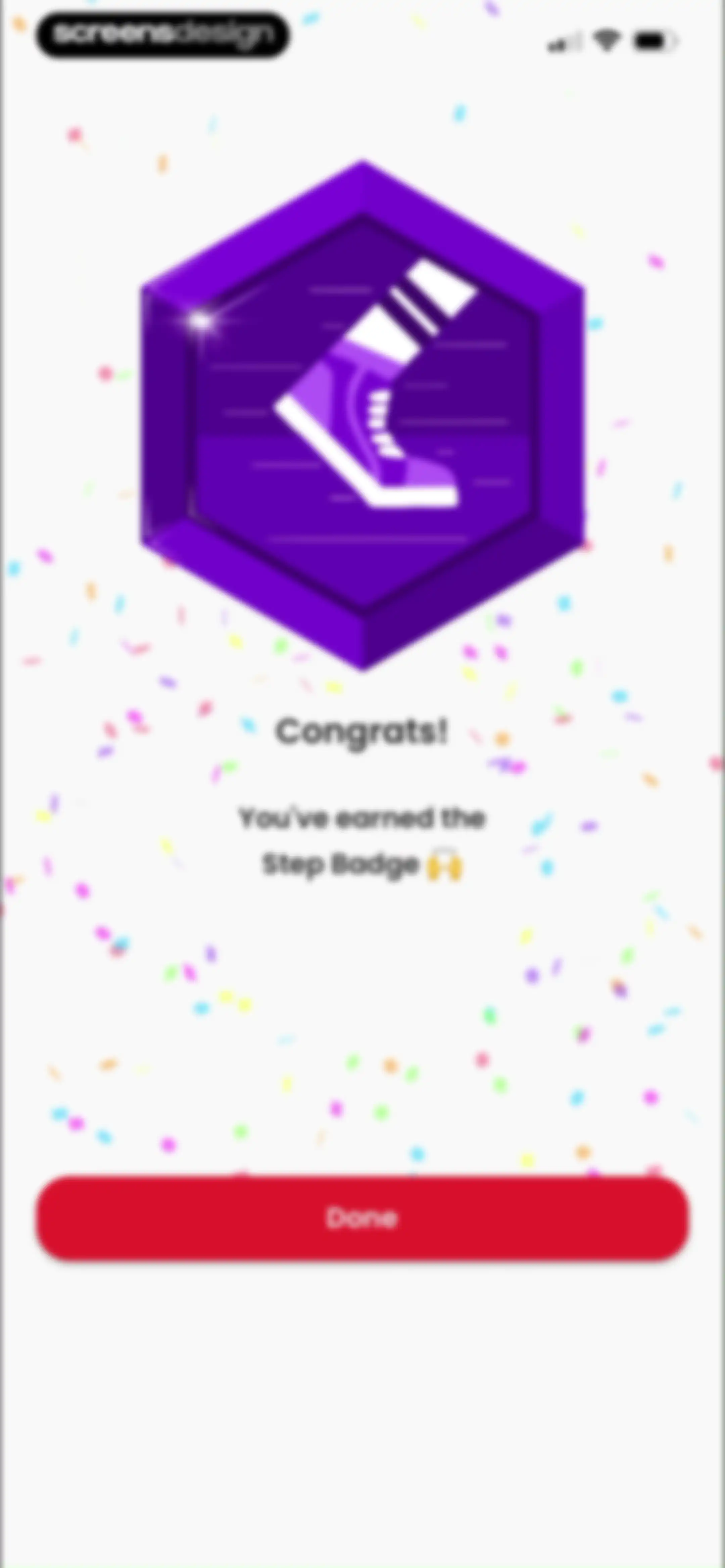 90 Day Challenge screen 66