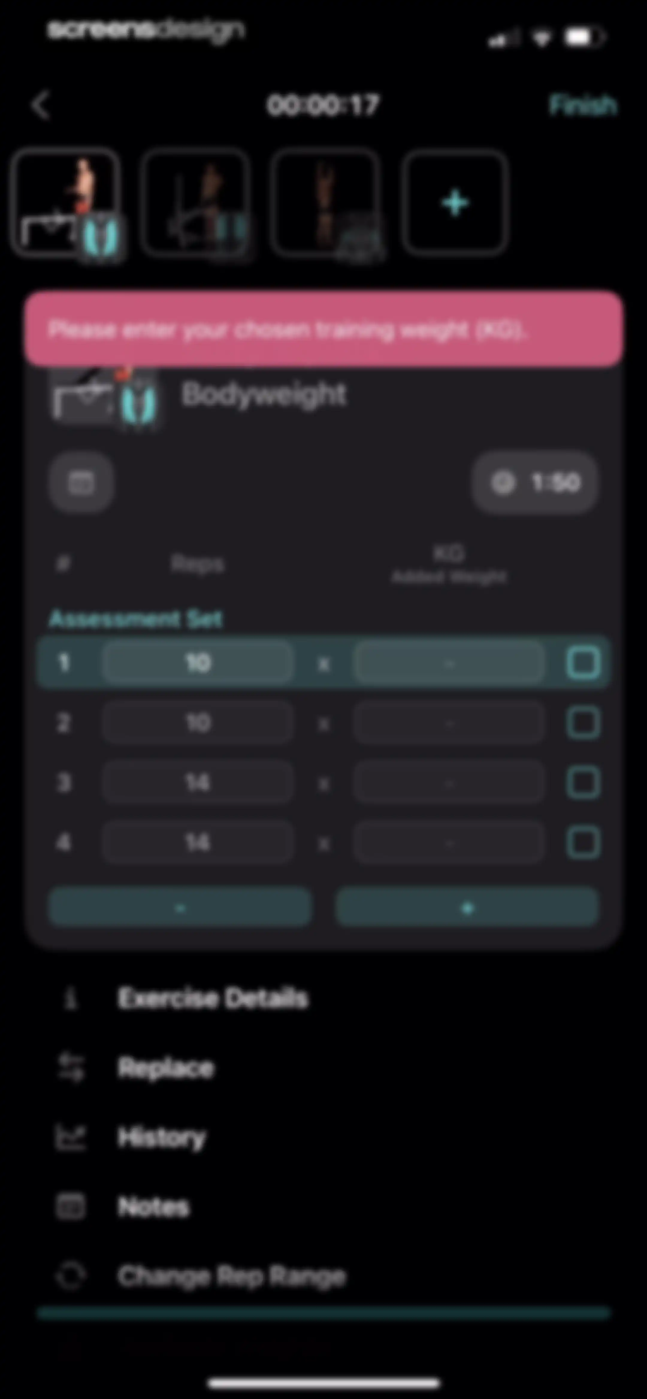 MyFitCoach - Workout Planner screen 84