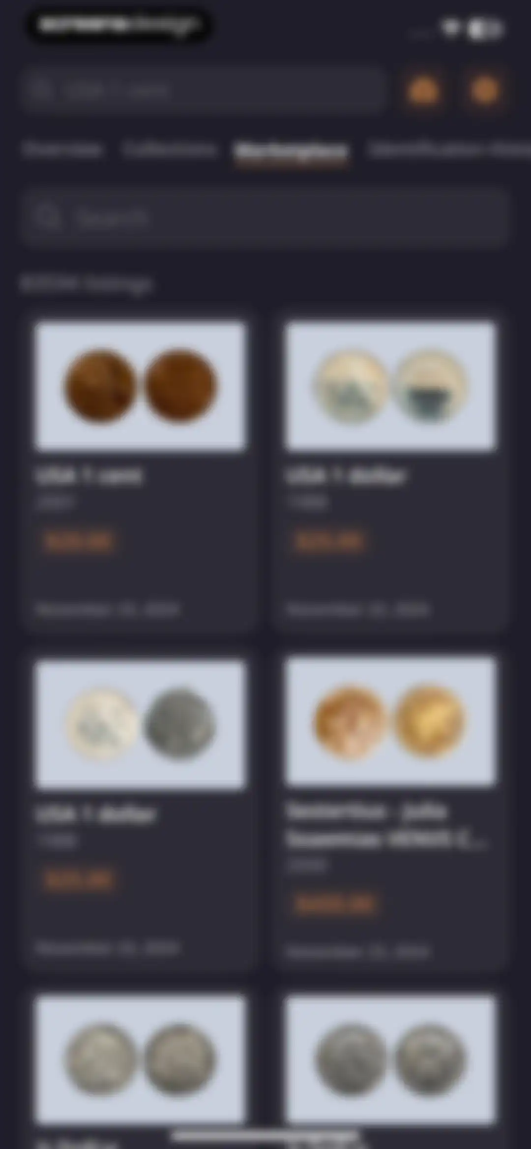 ScanCoin: identify & check screen 59