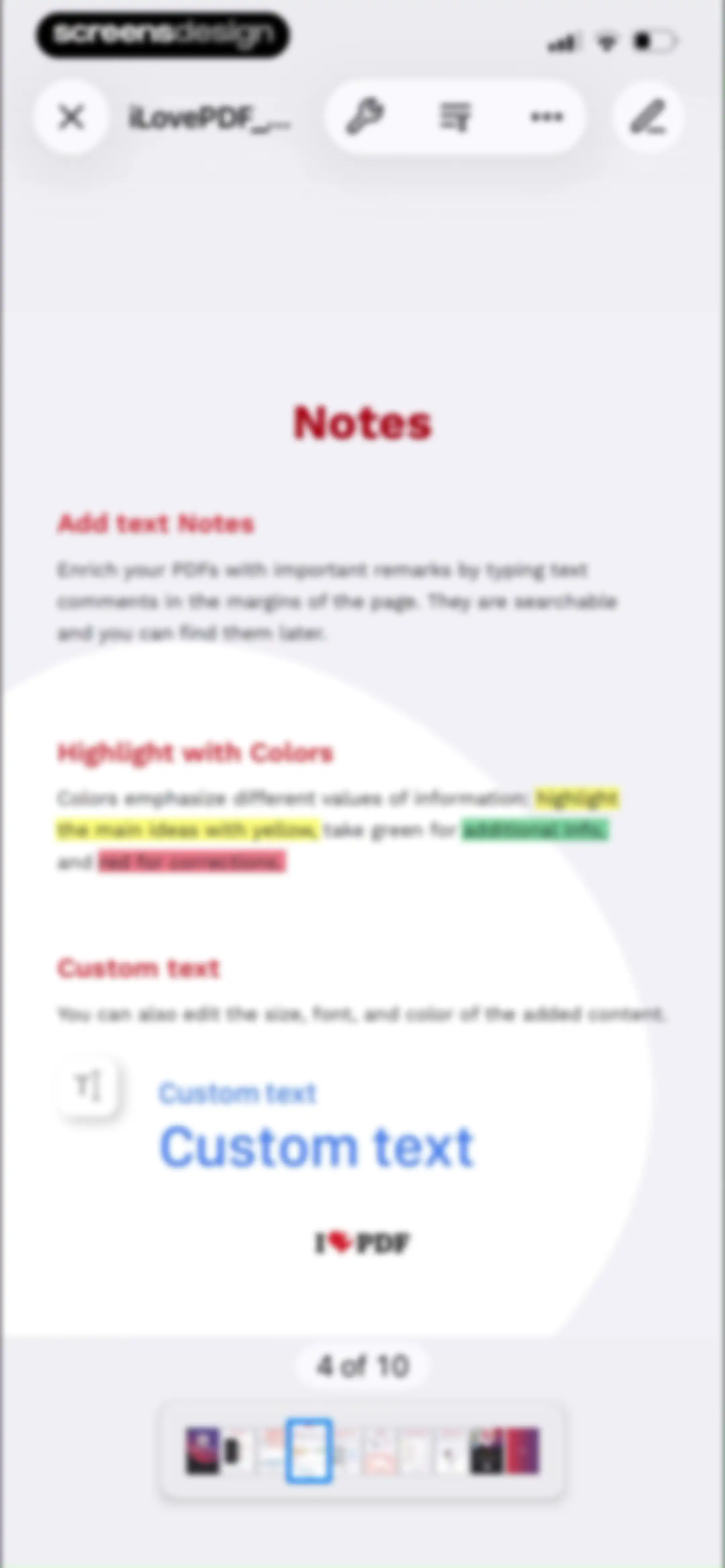 iLovePDF - PDF Editor & Scan screen 17