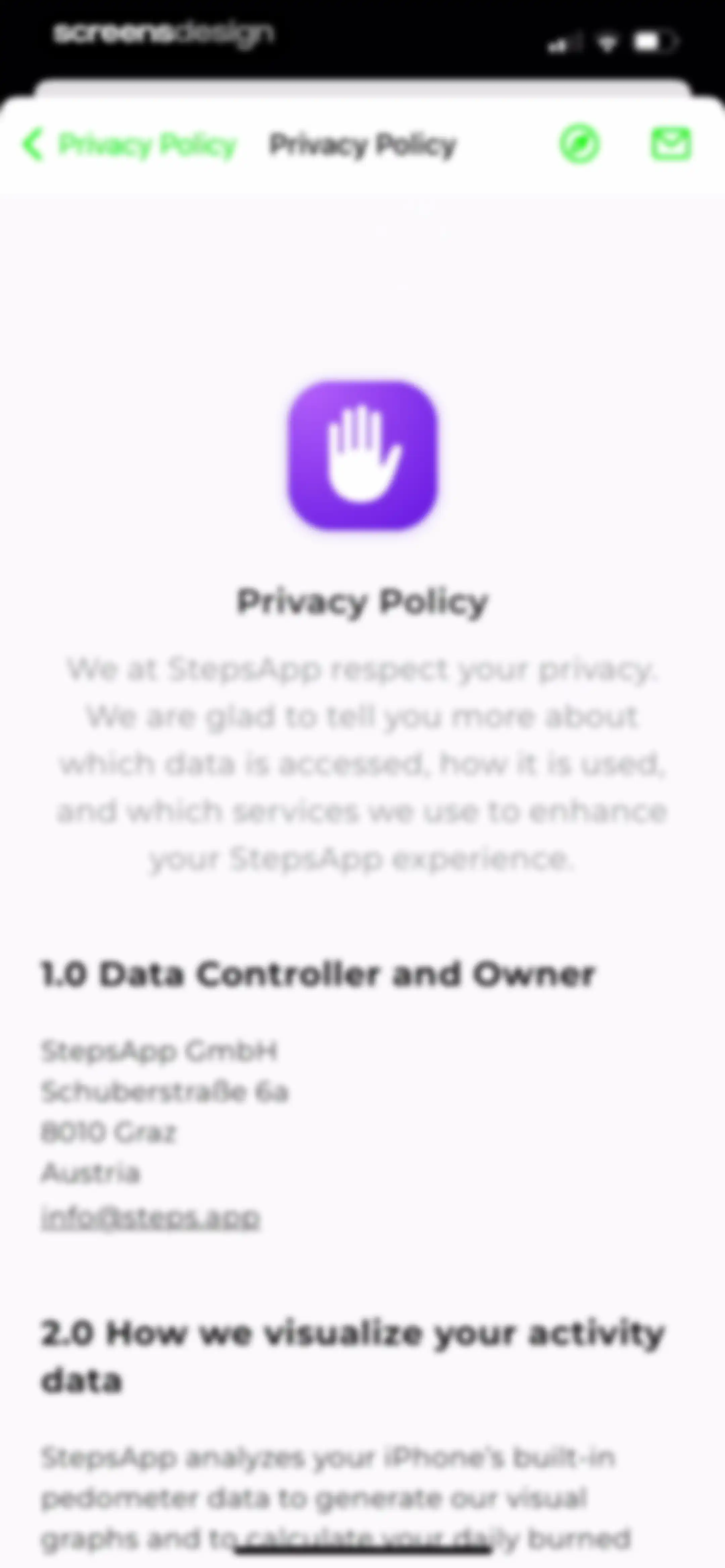 StepsApp Pedometer screen 171