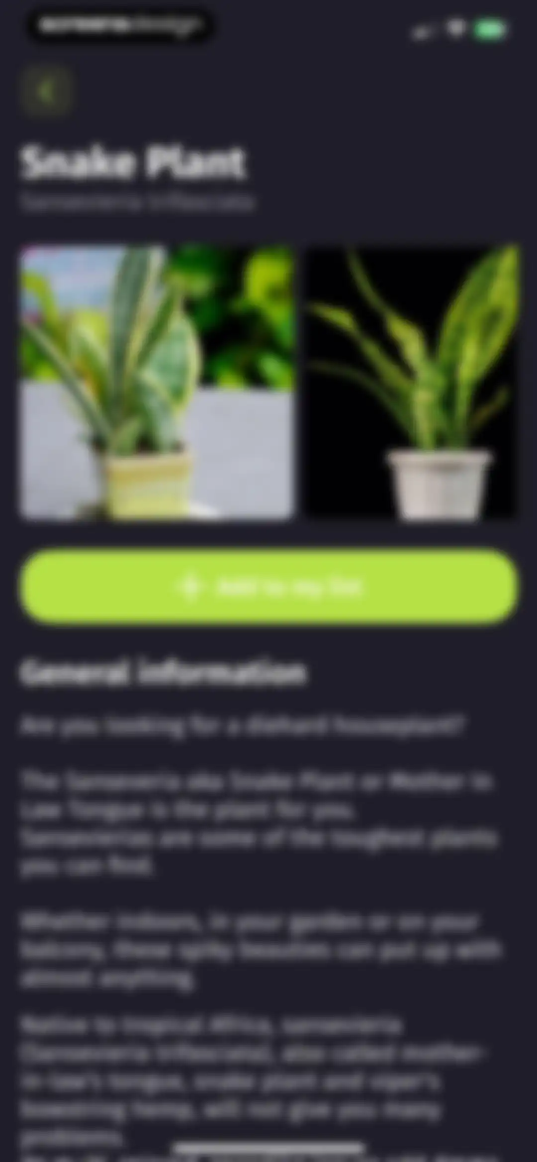 Plantion - Plant Identifier screen 11