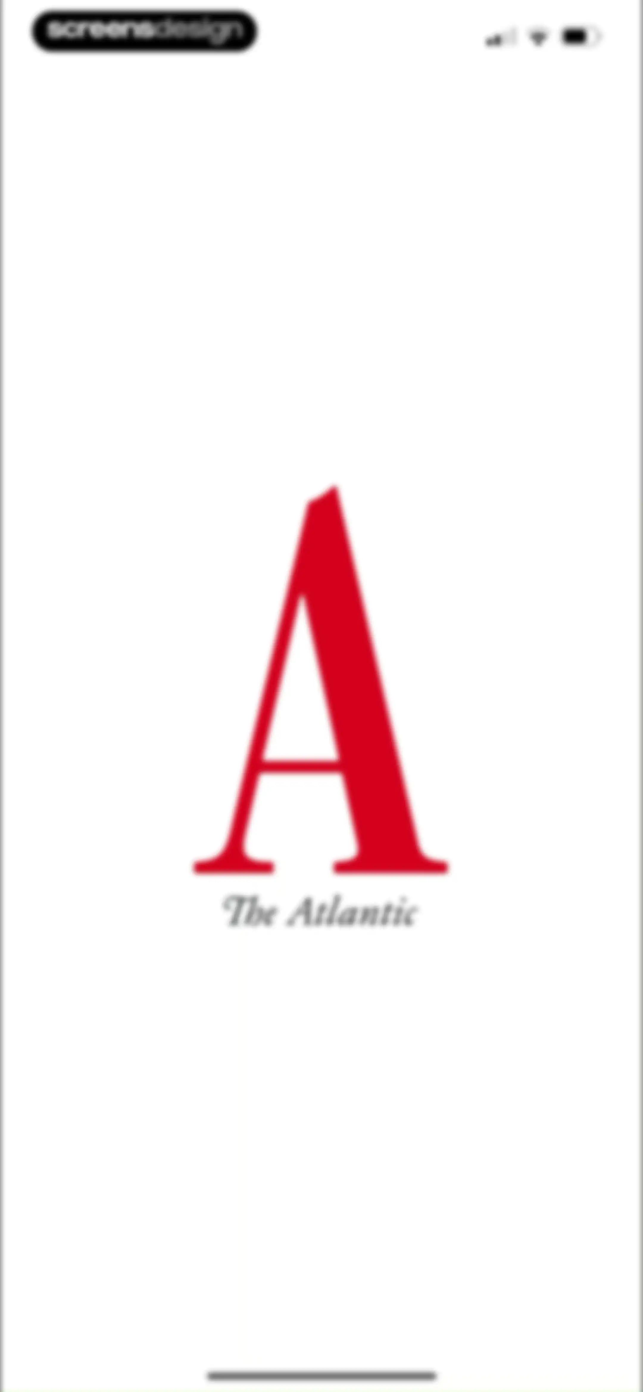 The Atlantic Magazine screen 1