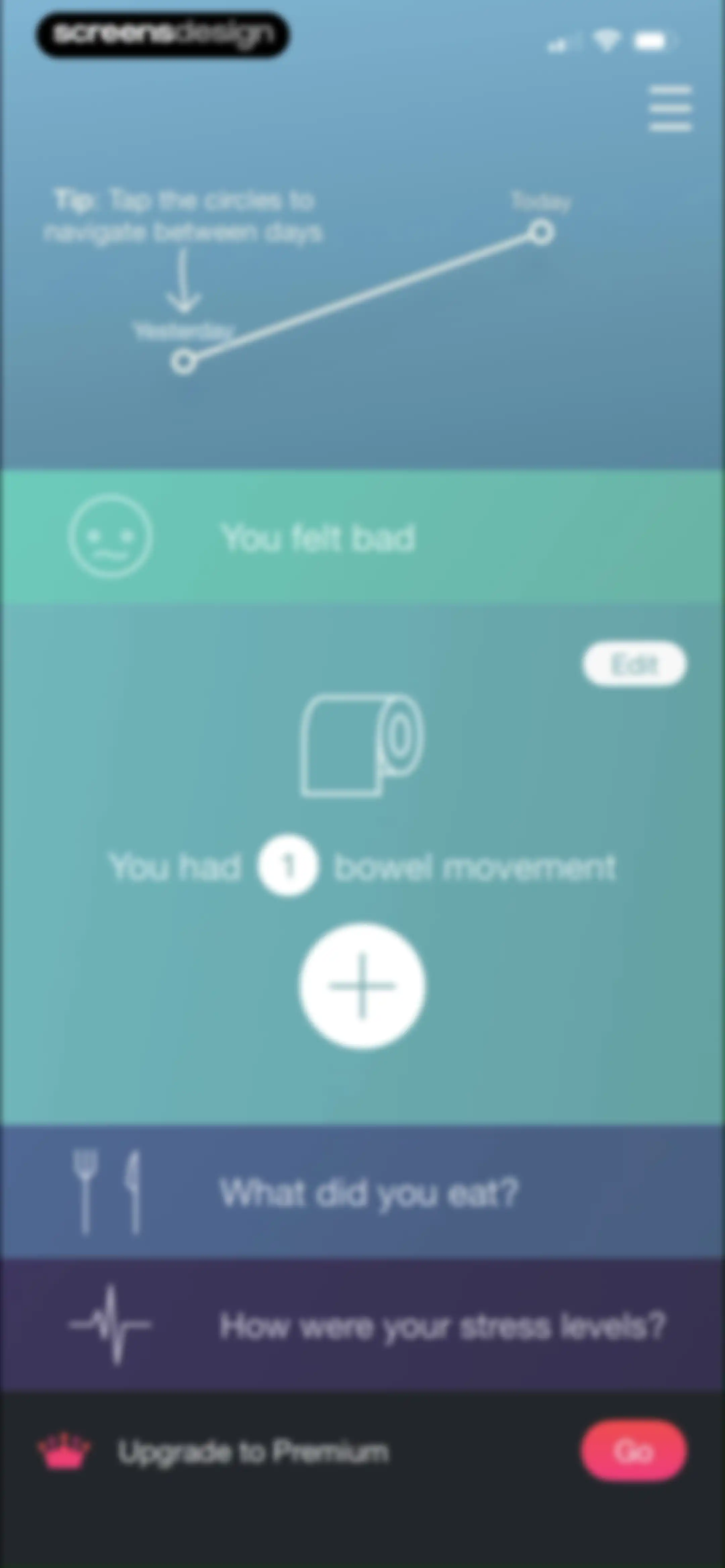 Bowelle - The IBS tracker screen 45