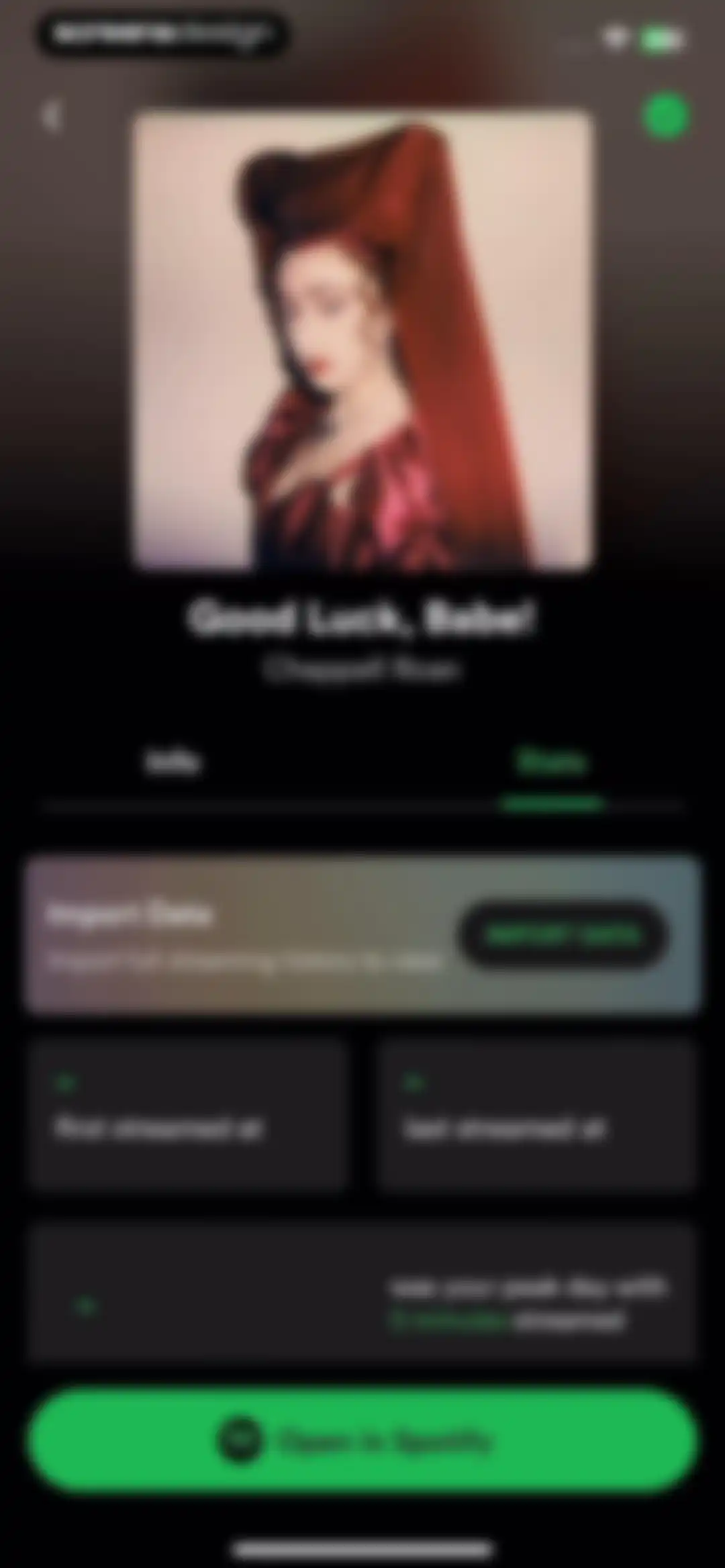 must.fm for Spotify Stats screen 25