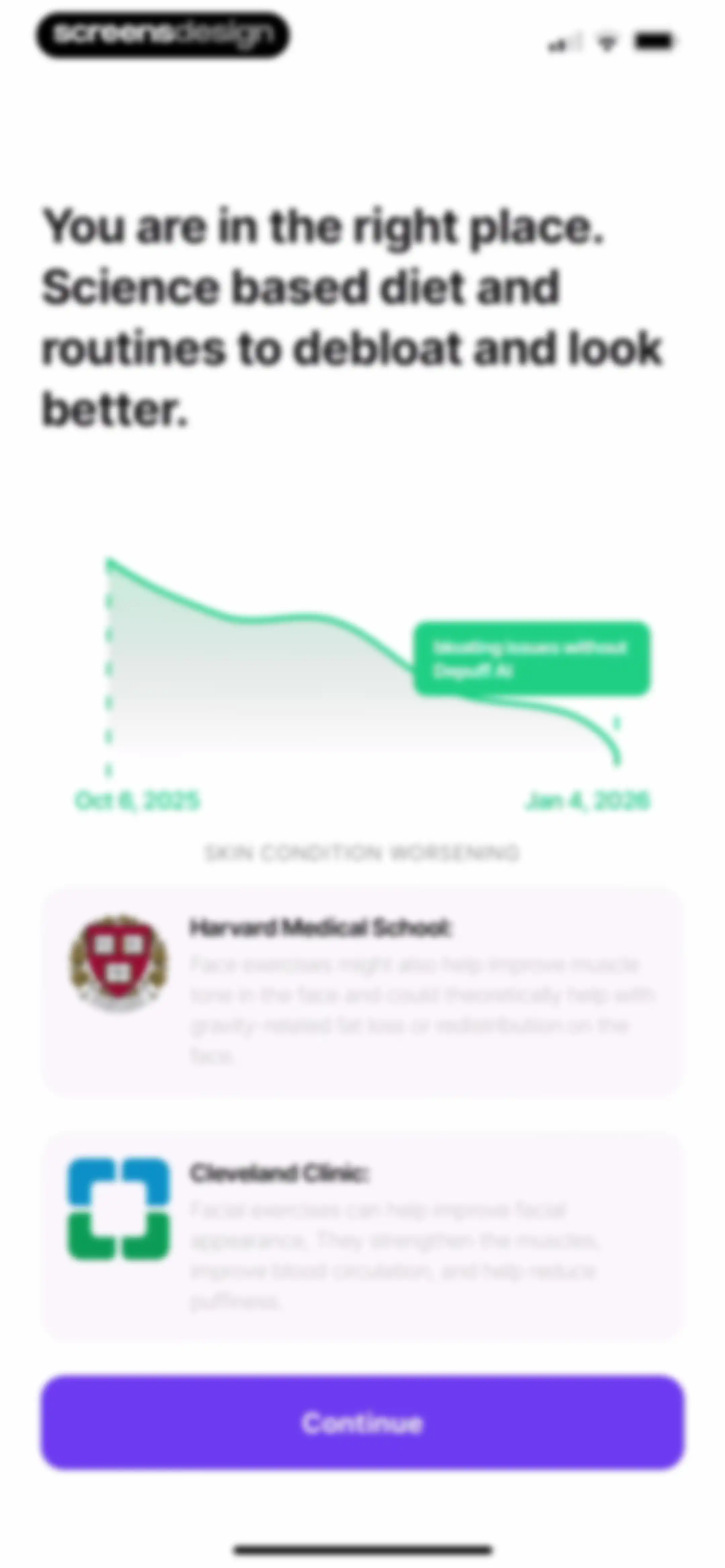 Depuff AI - Debloat your face screen 34