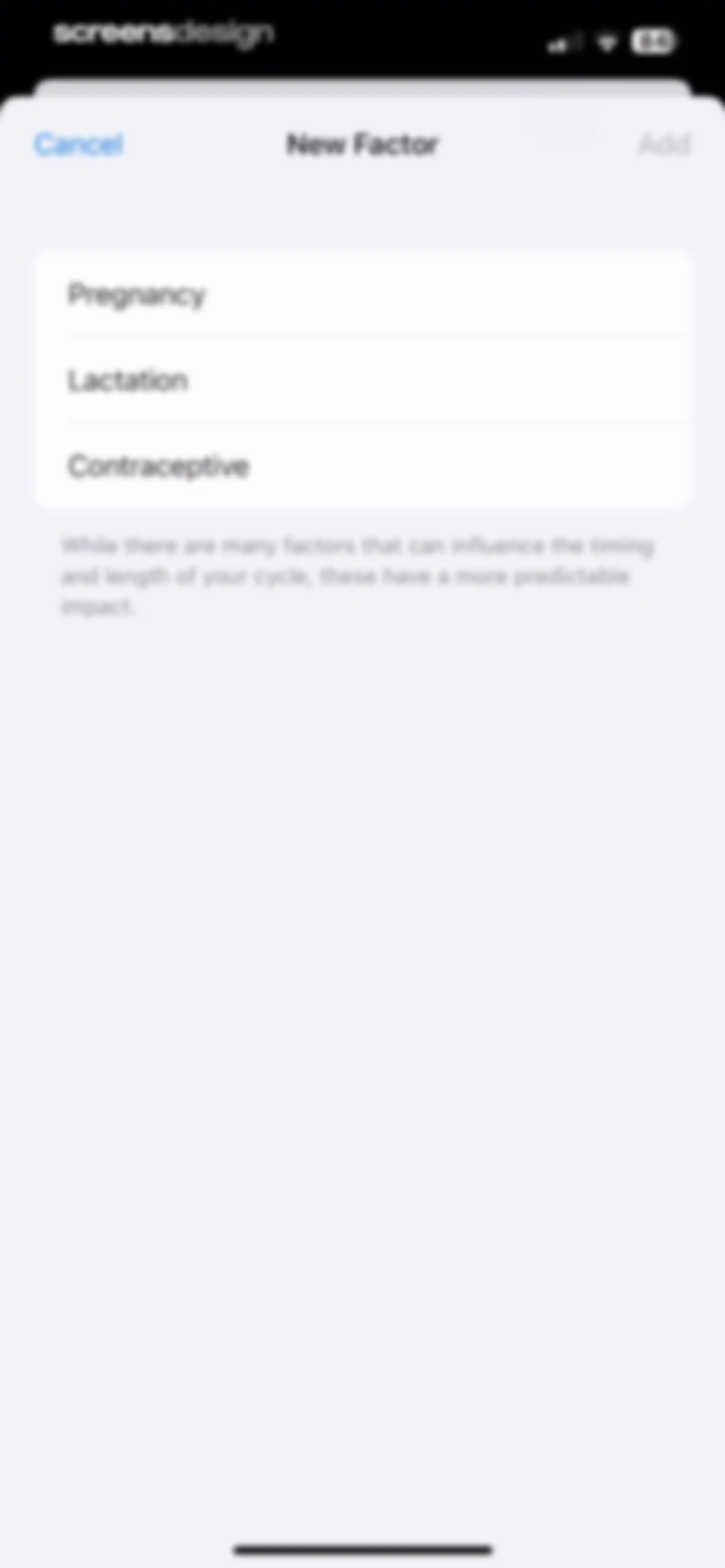Apple Health screen 106