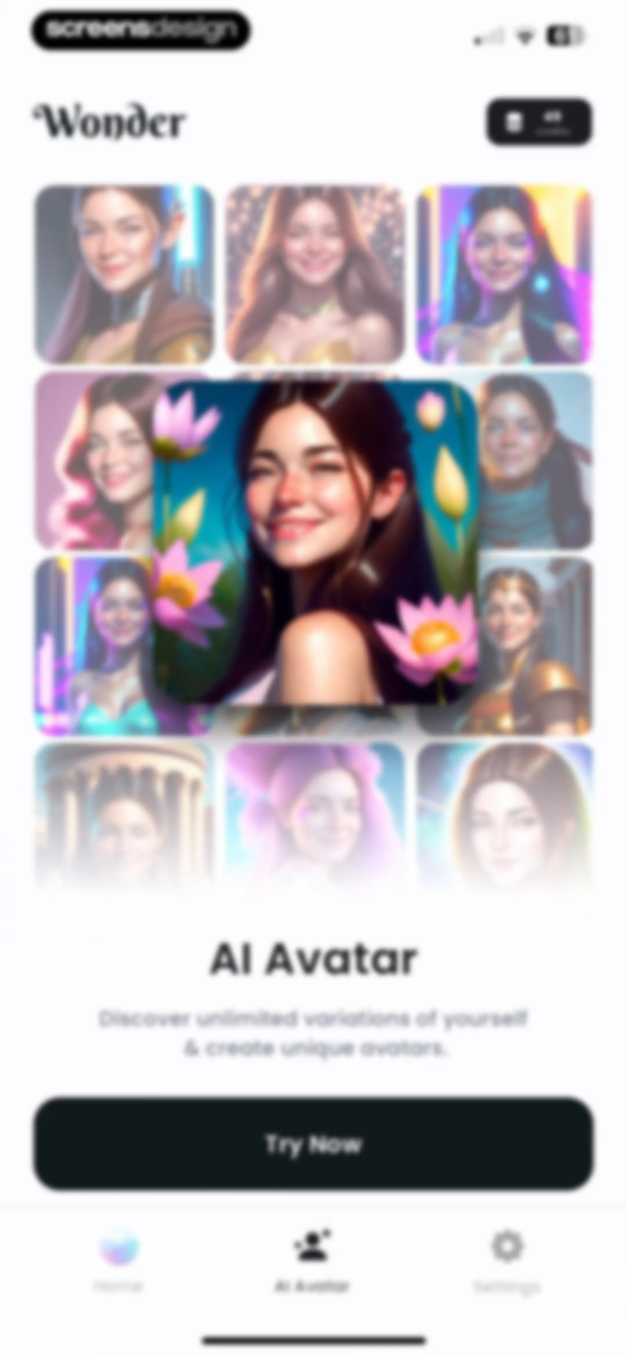 Wonder - AI Art Generator screen 52