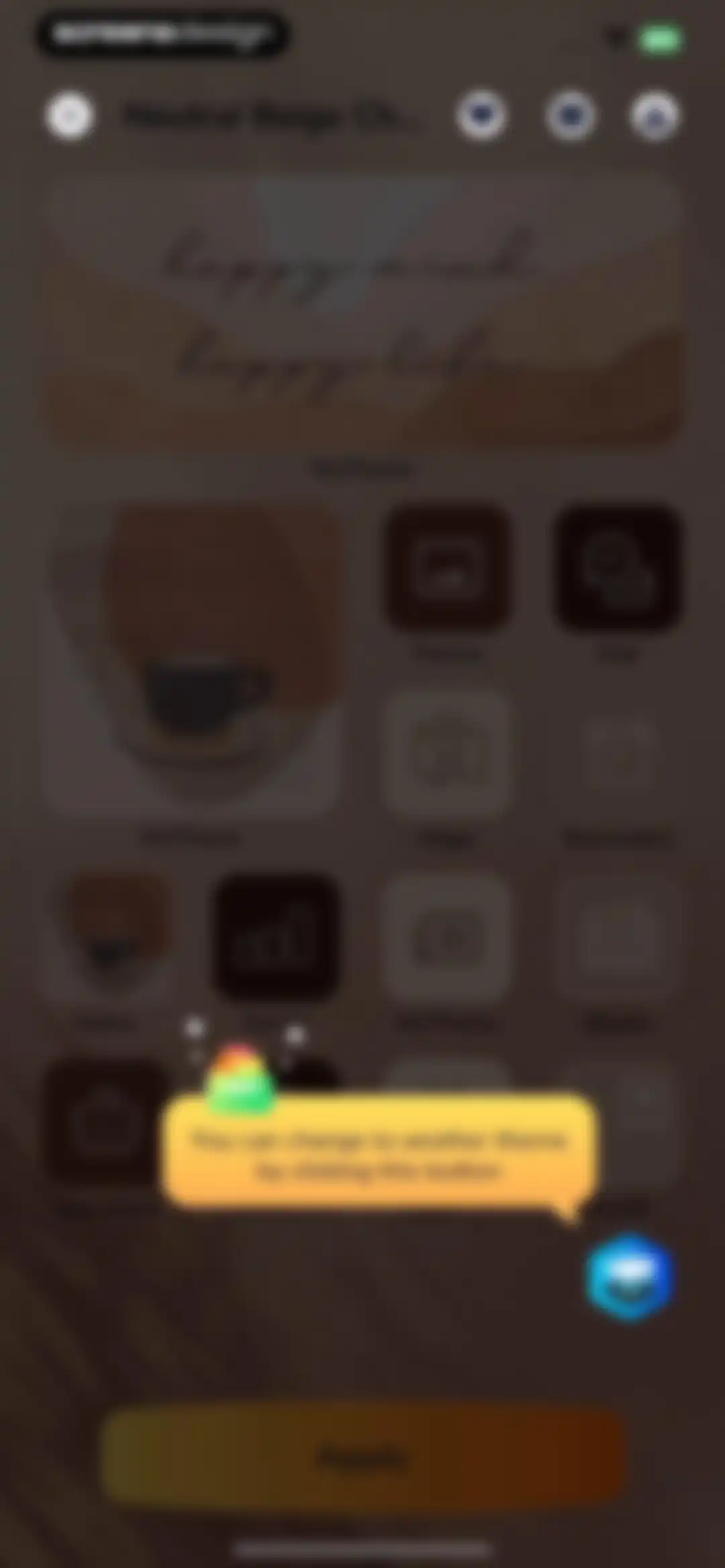 MyTheme - App Icons & Widgets screen 14