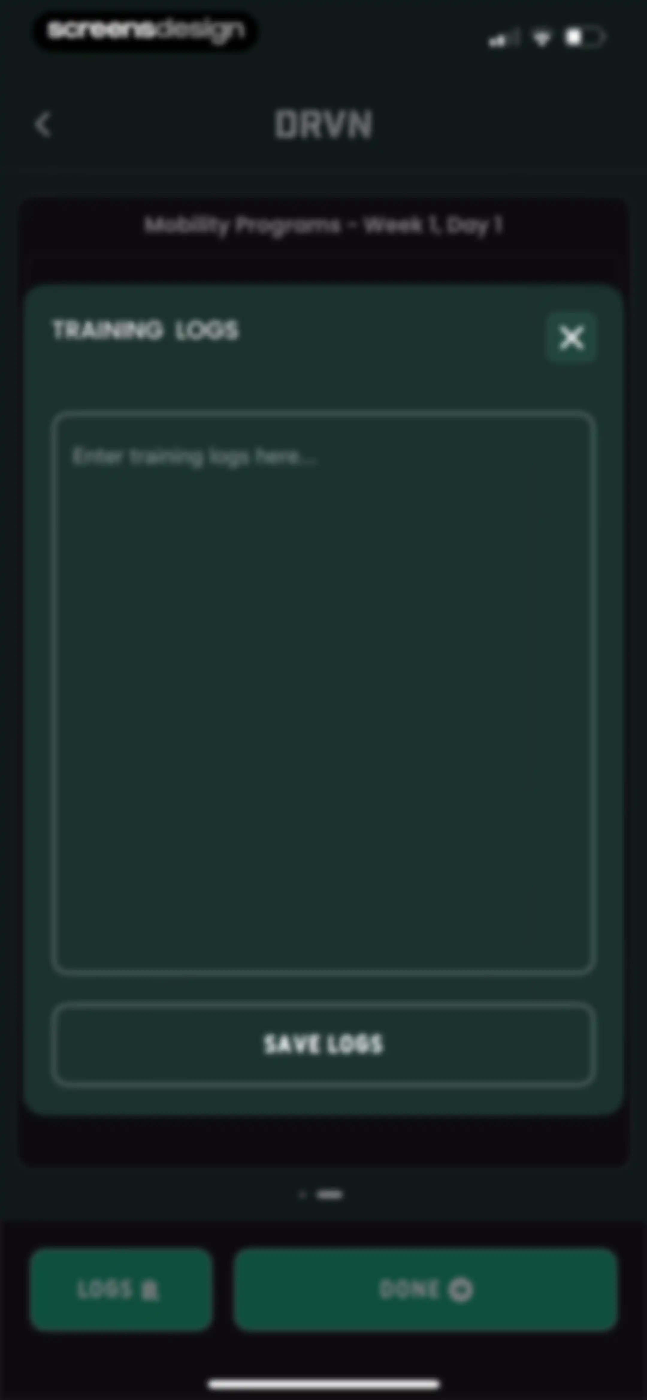 DRVN - Golf & Gym Workouts screen 54