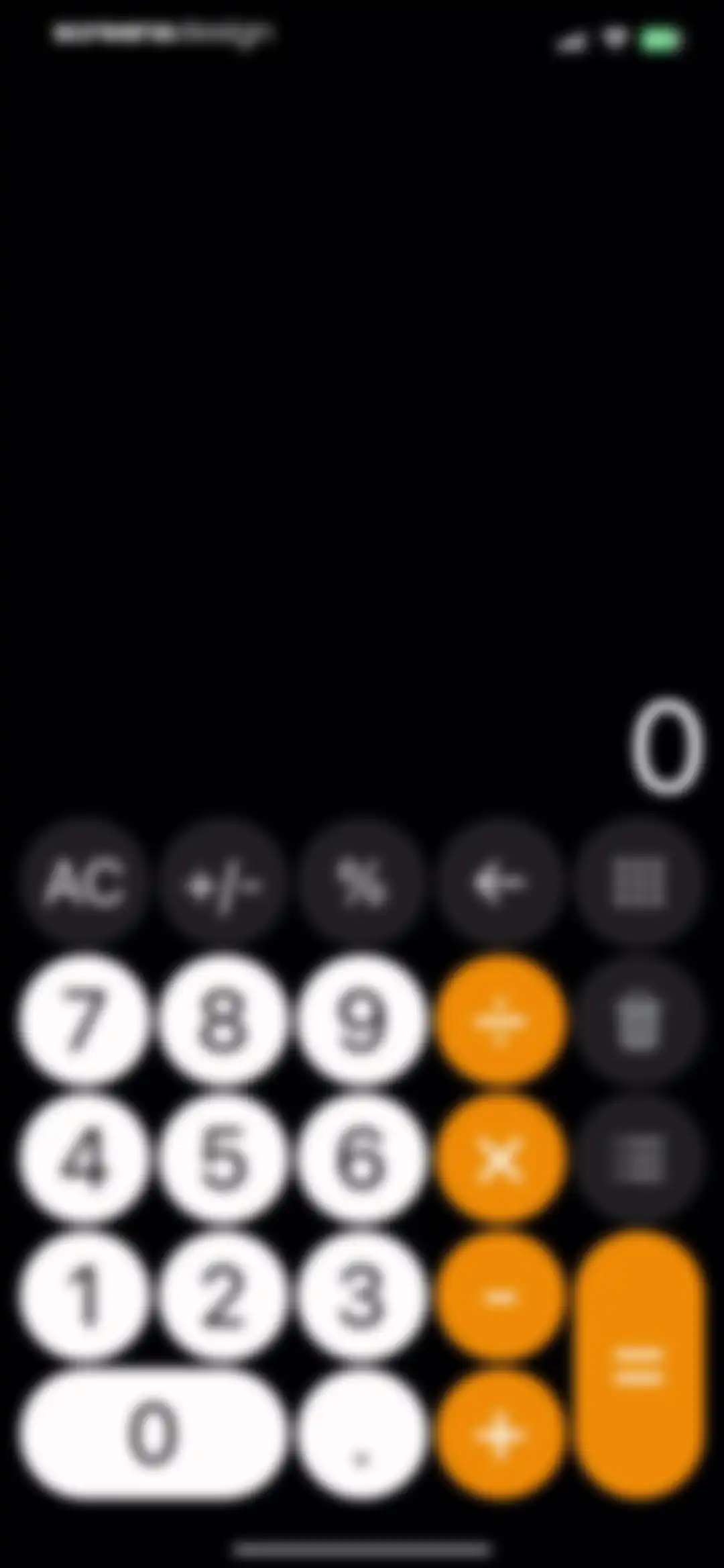 Calculator with History + screen 1