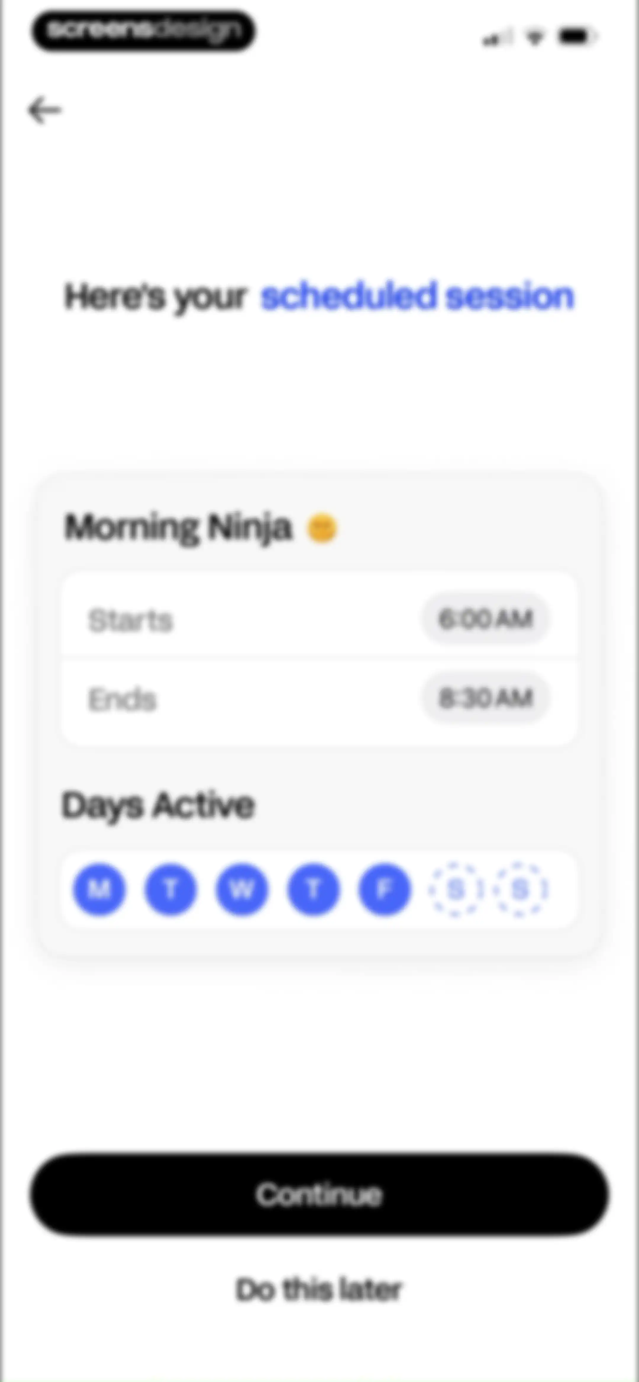BePresent: Screen Time Control screen 47