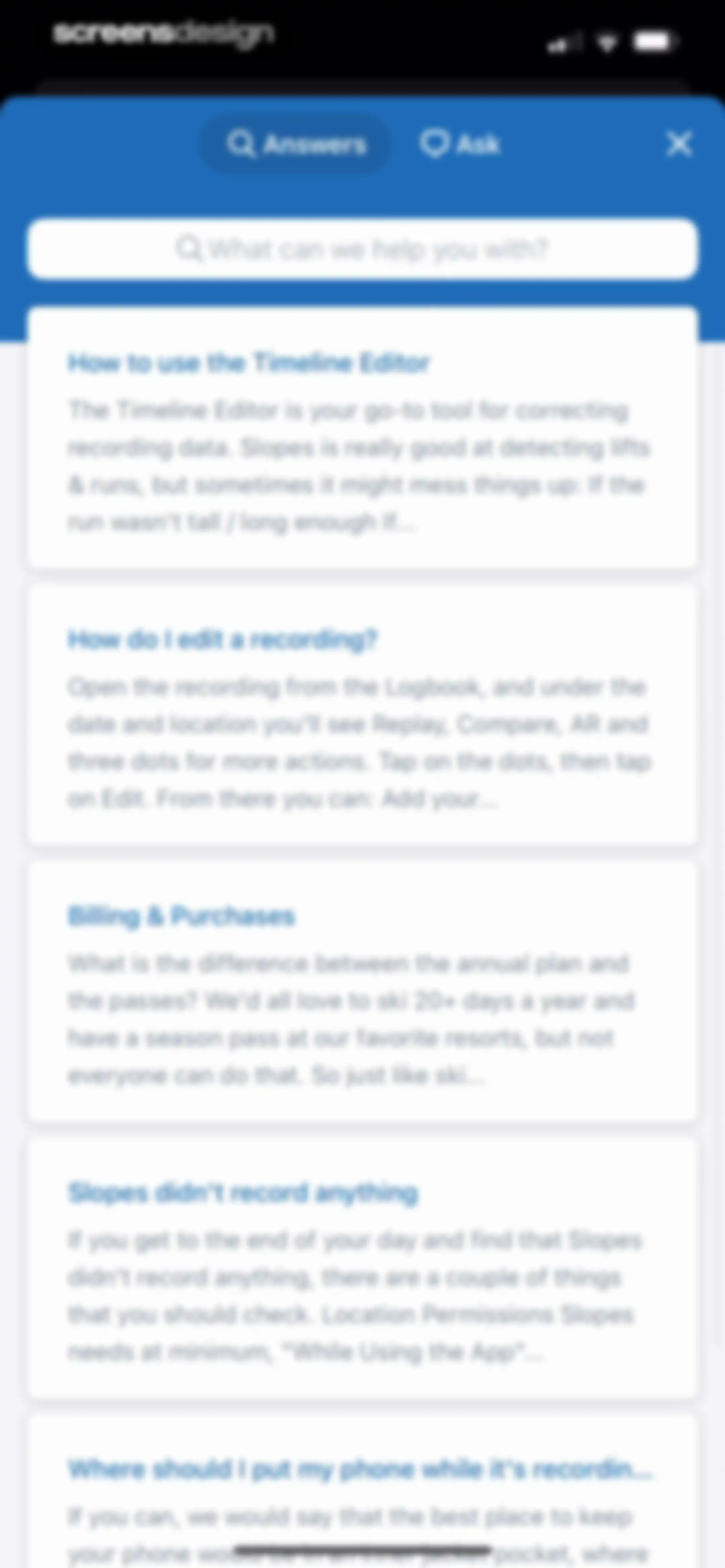 Slopes: Ski & Snowboard screen 146