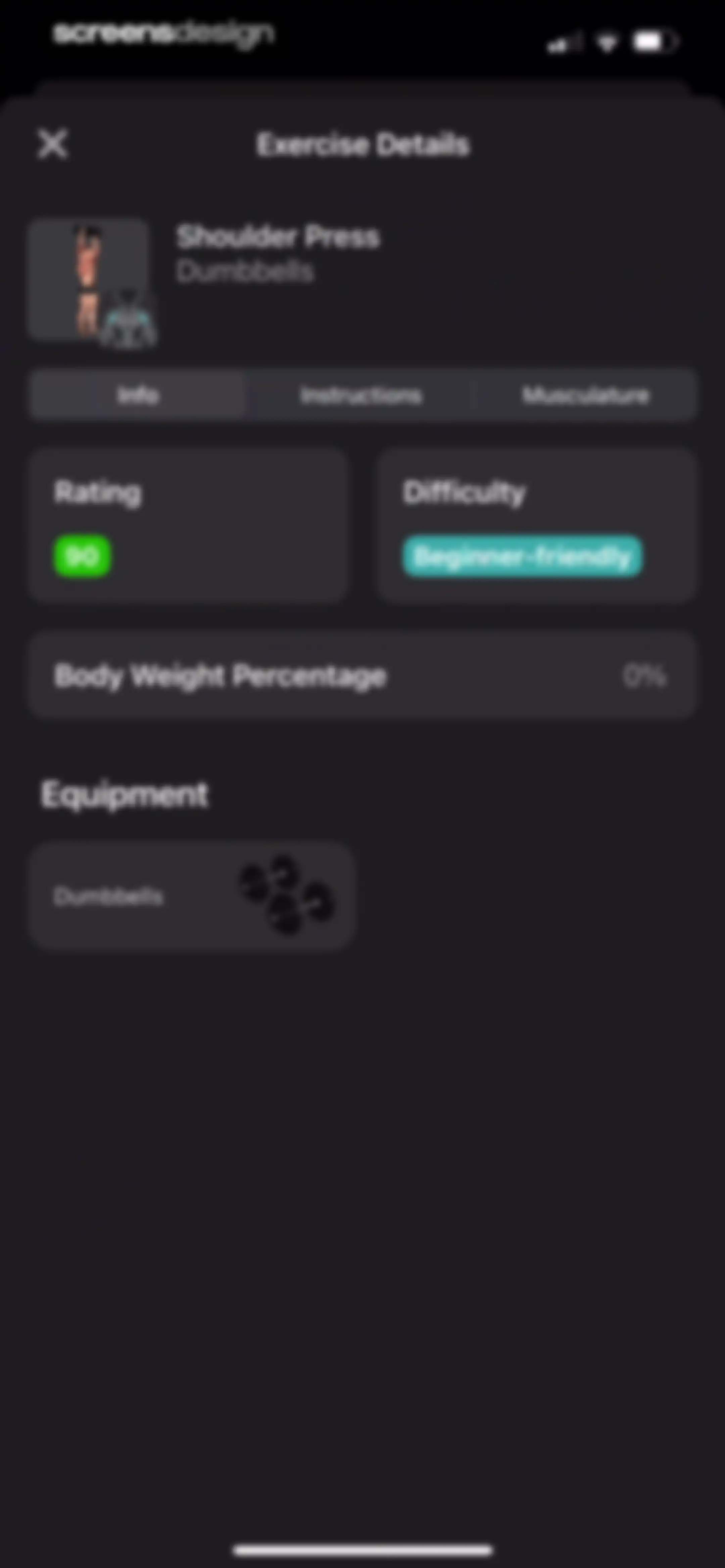 MyFitCoach - Workout Planner screen 90