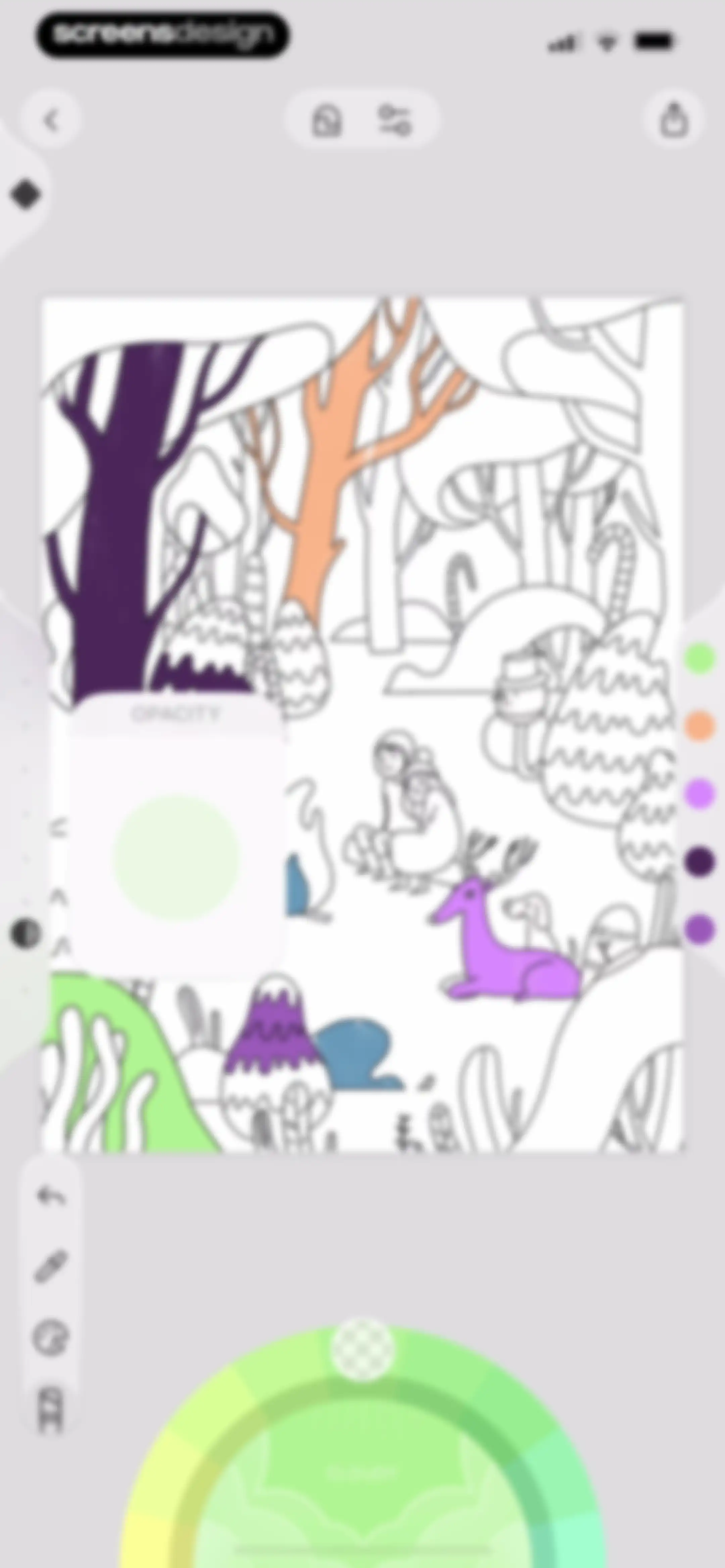 Lake: Coloring Book for Adults screen 40