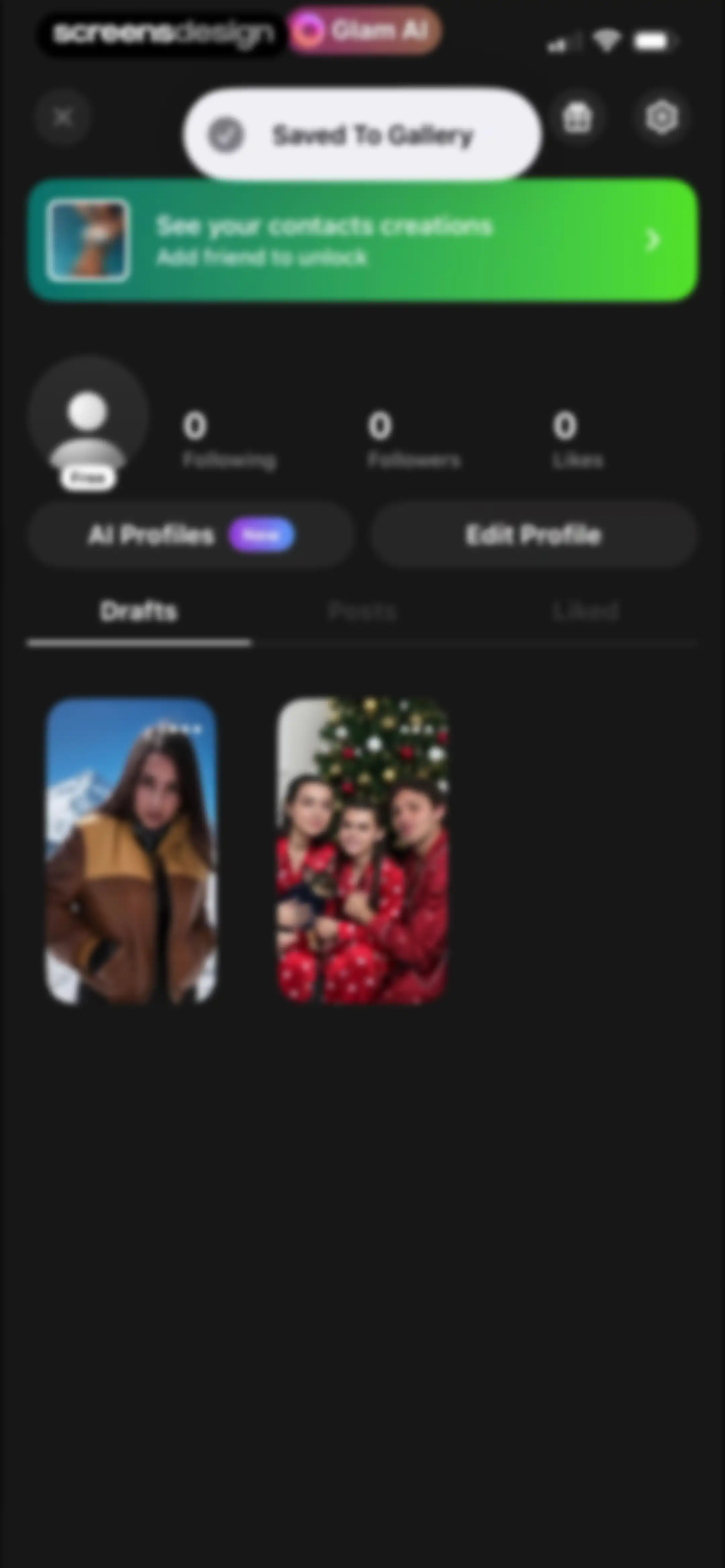 Glam AI: Video & Photo Editor screen 107
