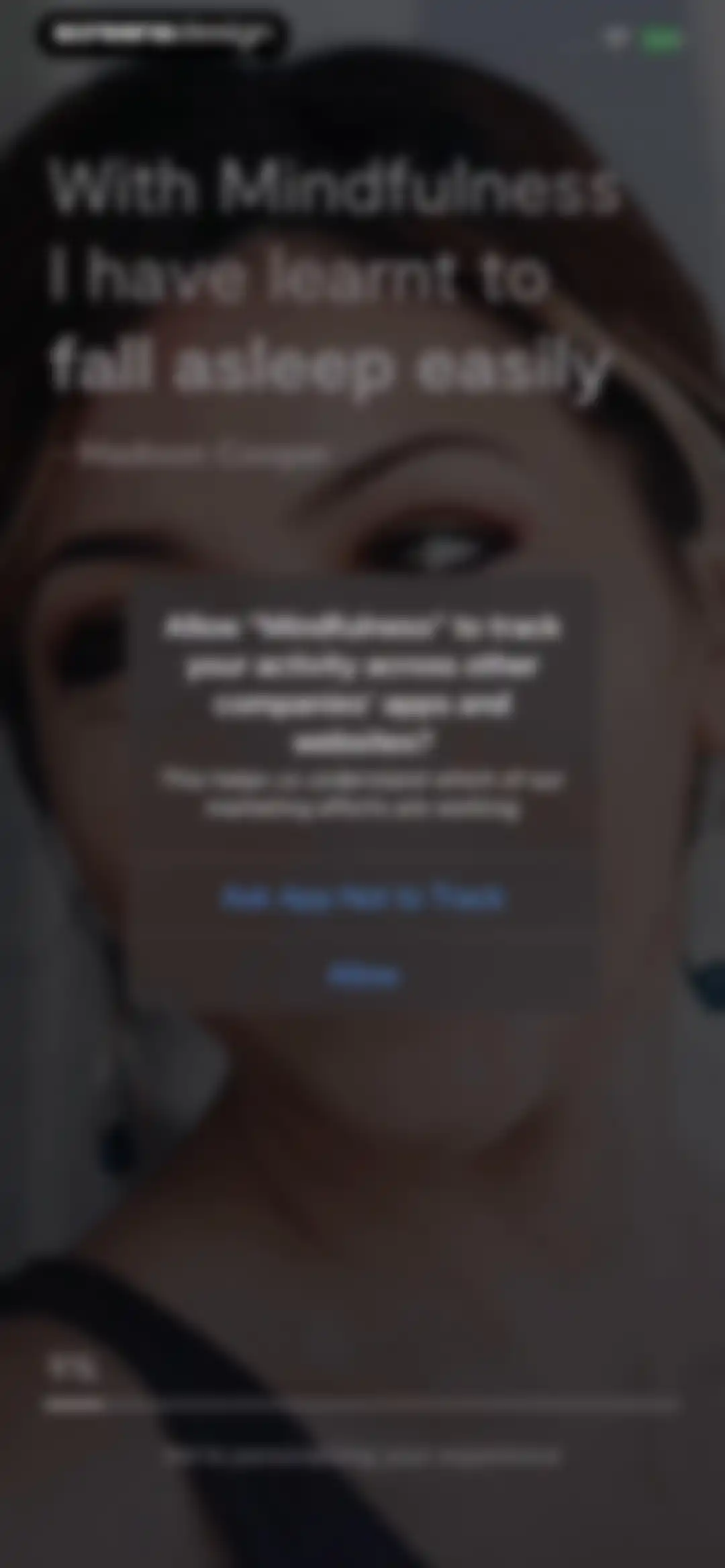 Mindfulness.com Meditation App screen 13