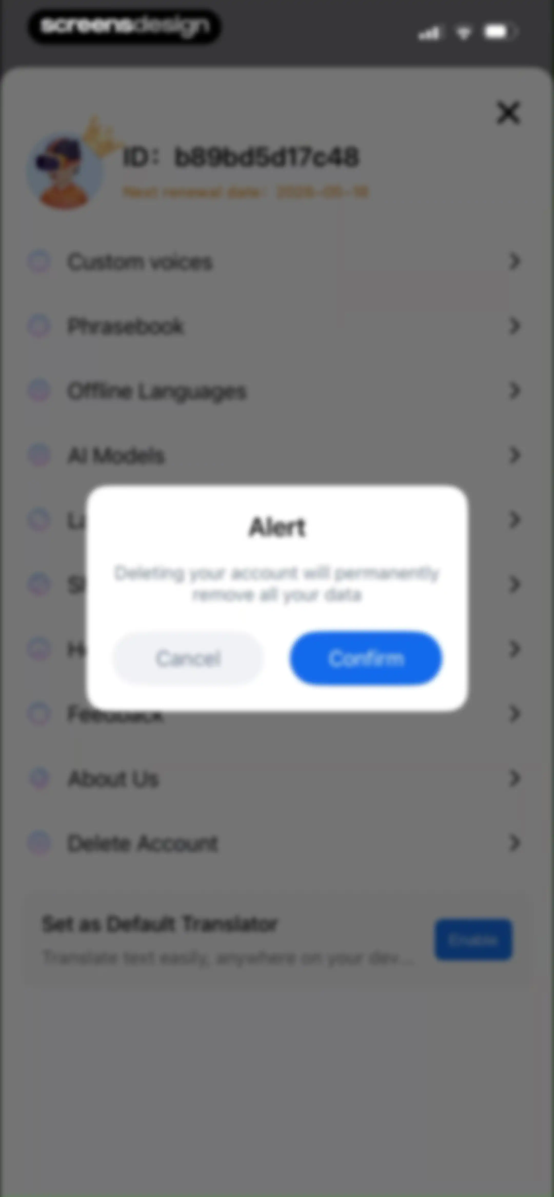 aiTranslate-Voice Translator screen 78