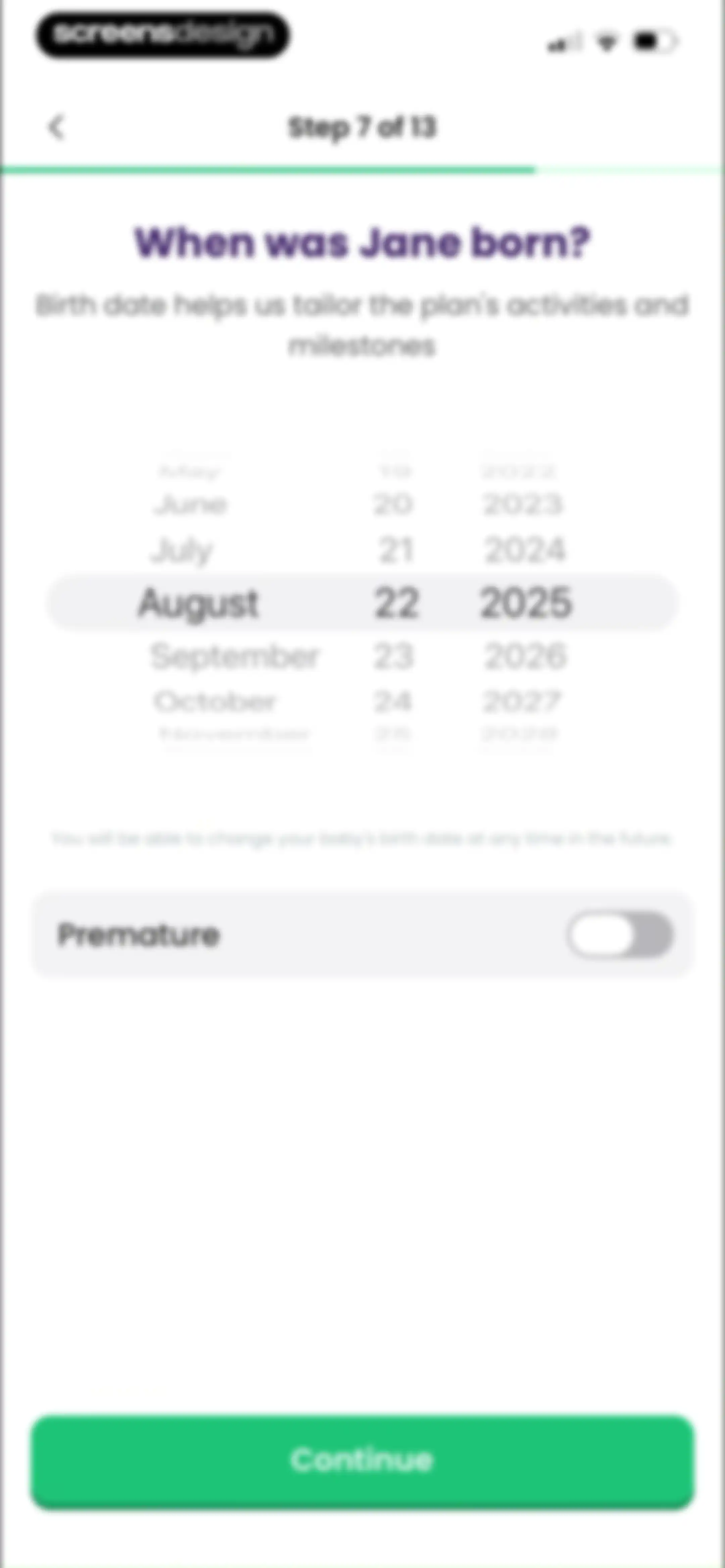 Baby Leap: Milestone Tracker screen 11
