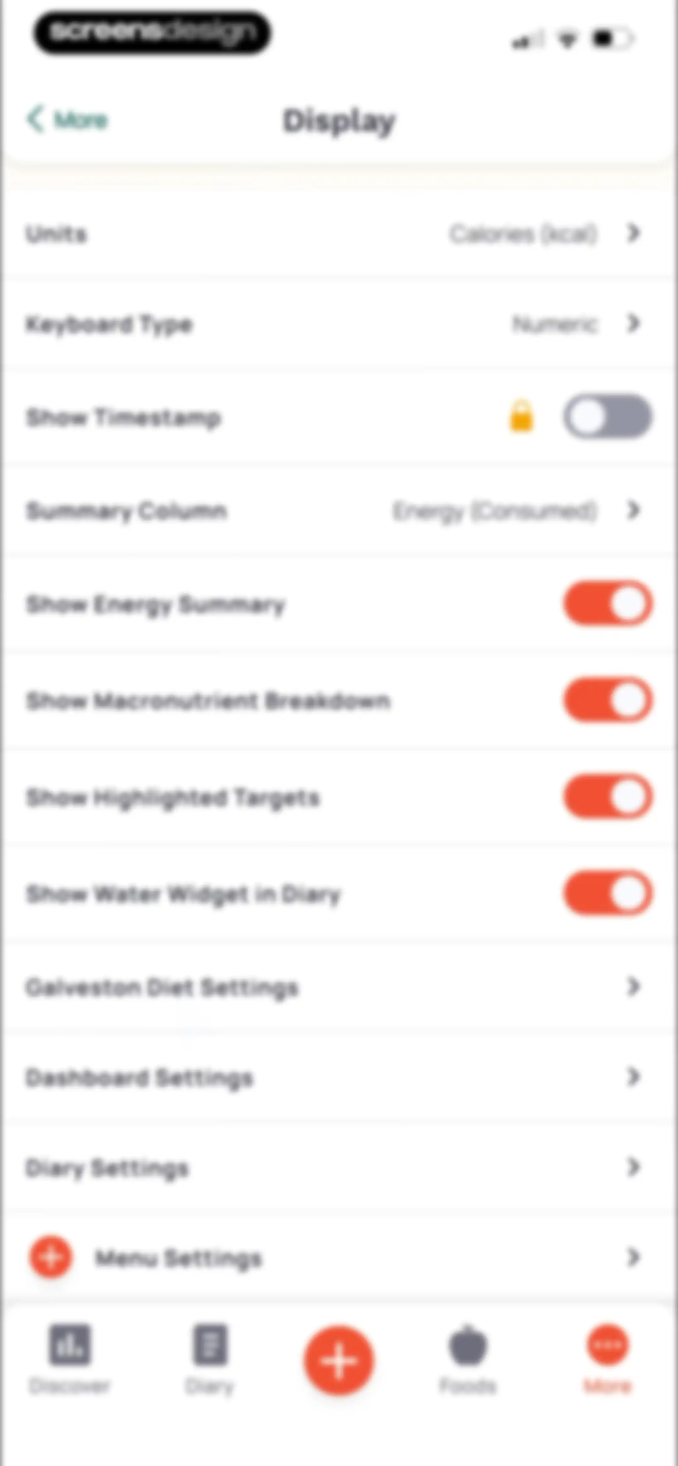 Cronometer: Calorie Counter screen 163