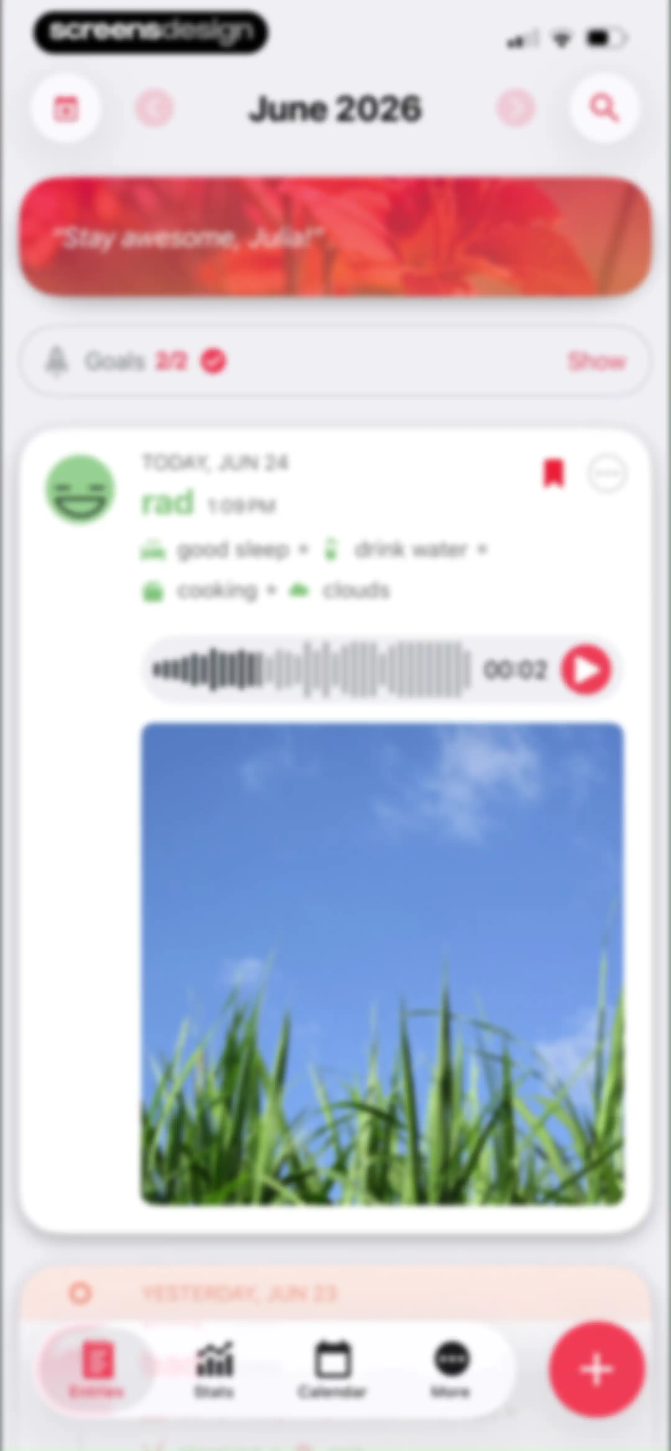 Daylio Journal - Mood Tracker screen 74