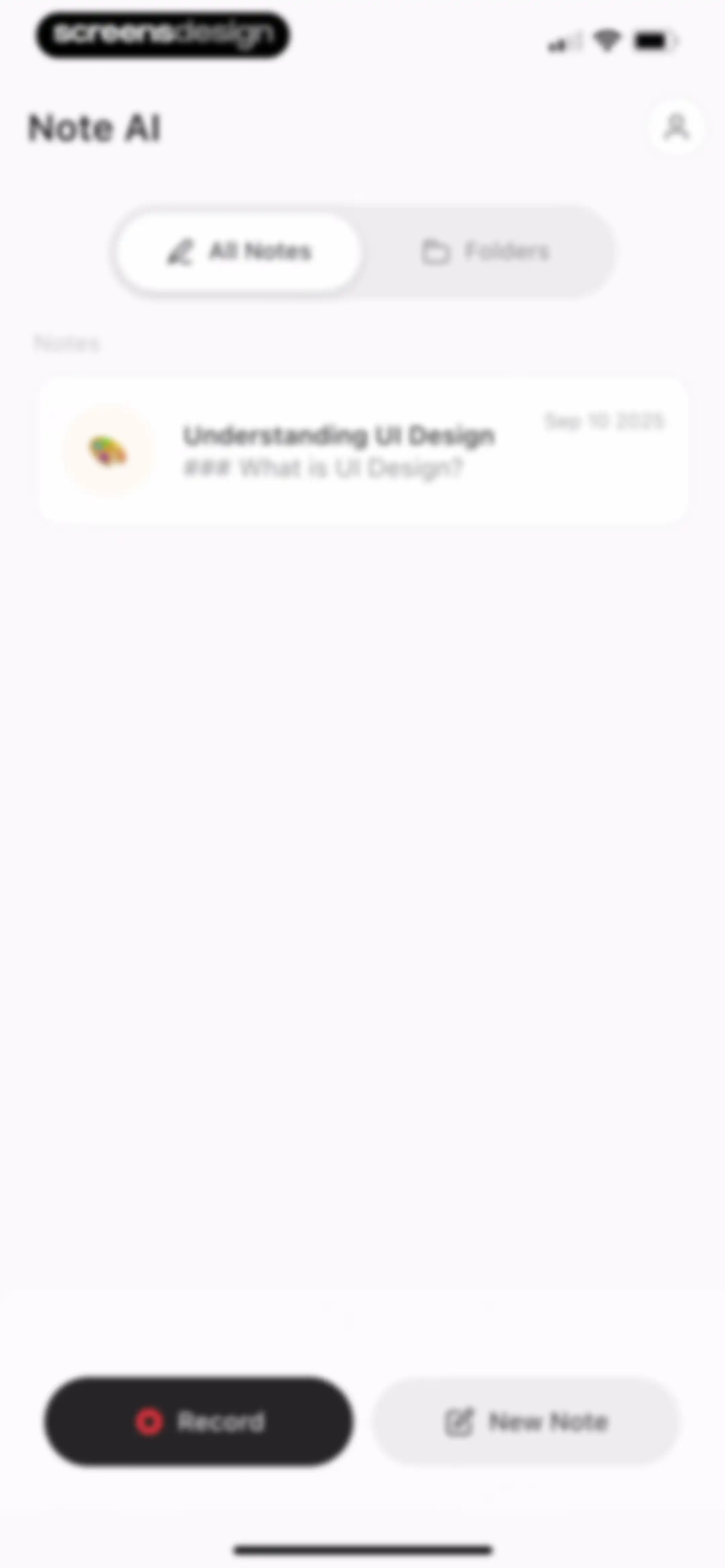 Note AI: Smart Note Taker screen 19