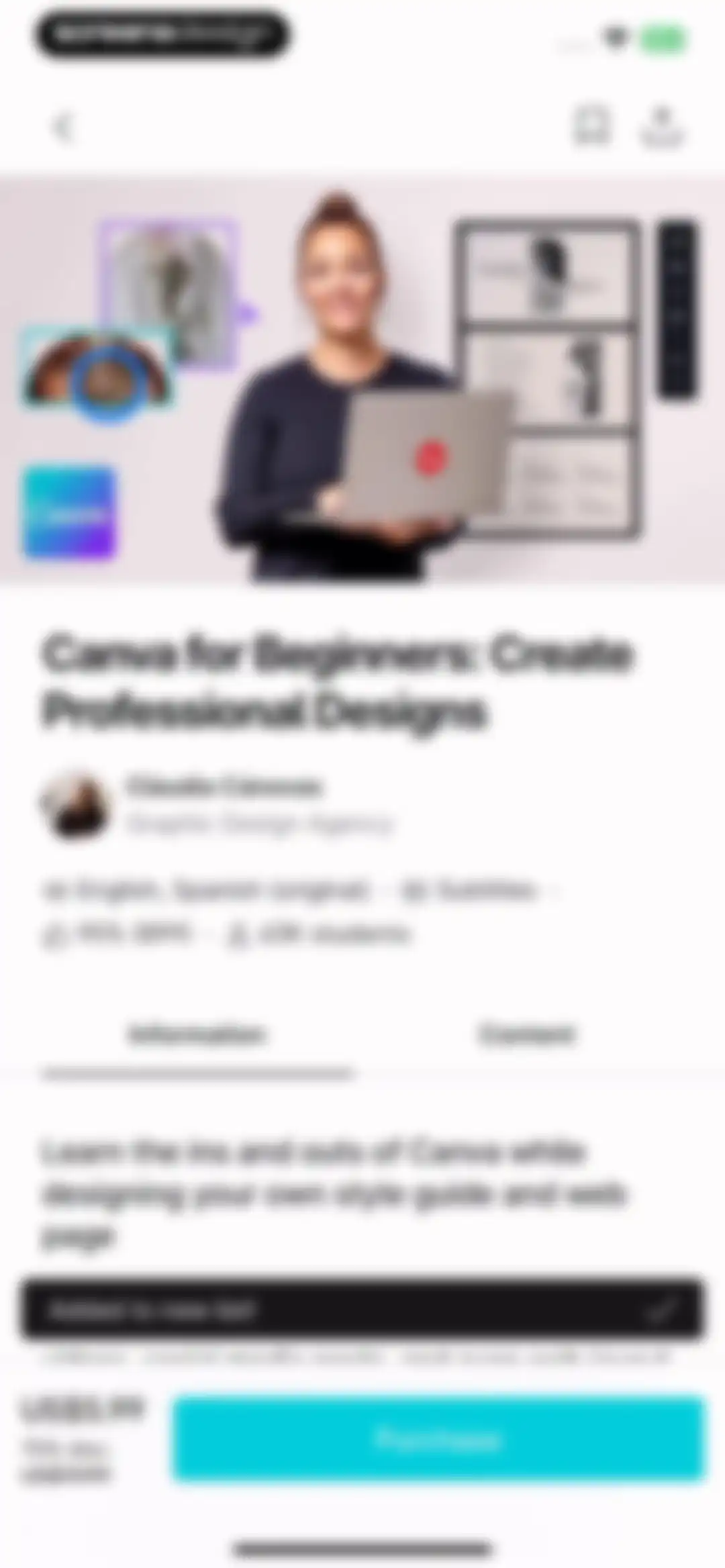 Domestika - Online courses screen 23