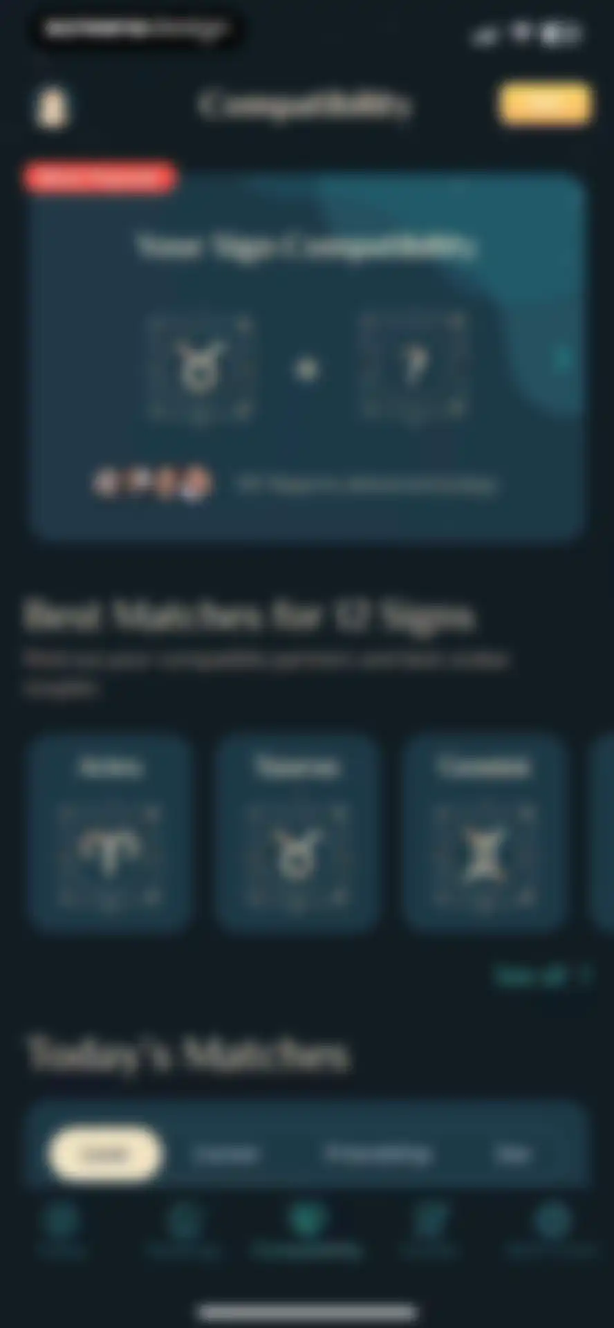 Daily Astrology Horoscope screen 74